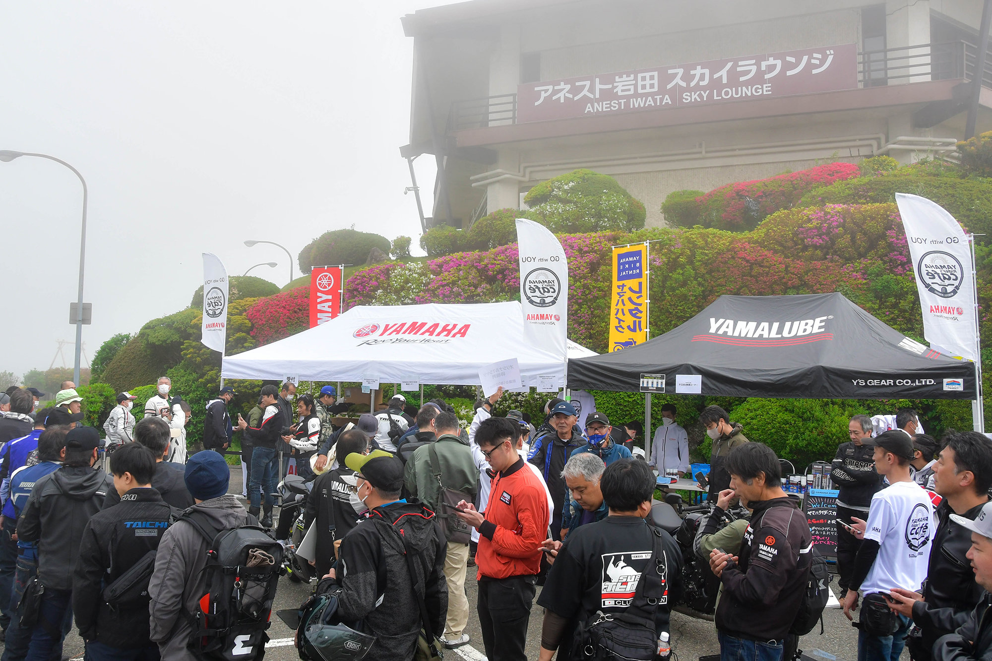 YAMAHA Rider's Caféは、バイクで出かけるきっかけ作りや