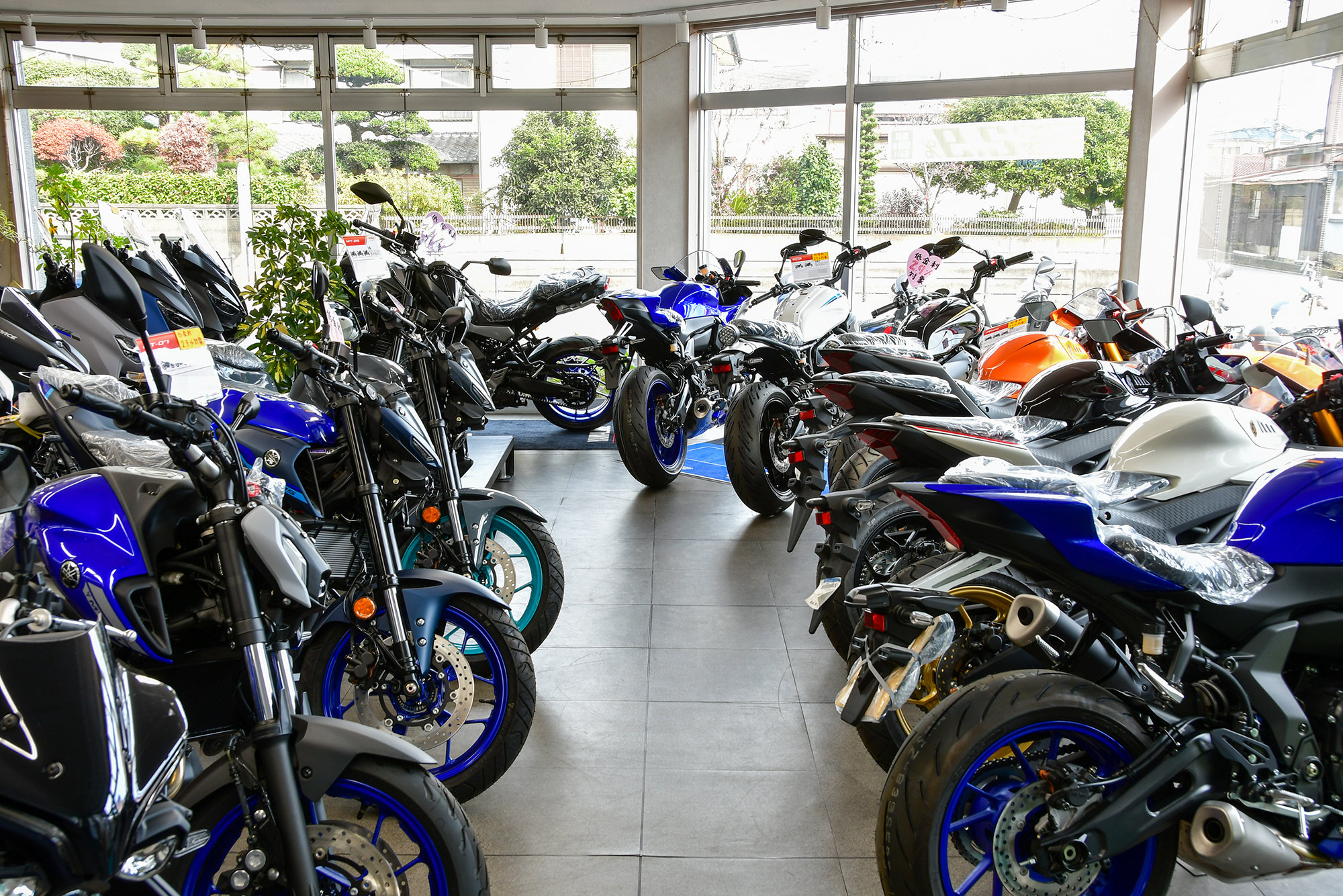 「正直、メーカーから出荷されるバイク自体はどこで購入しても同じ製品ですが、