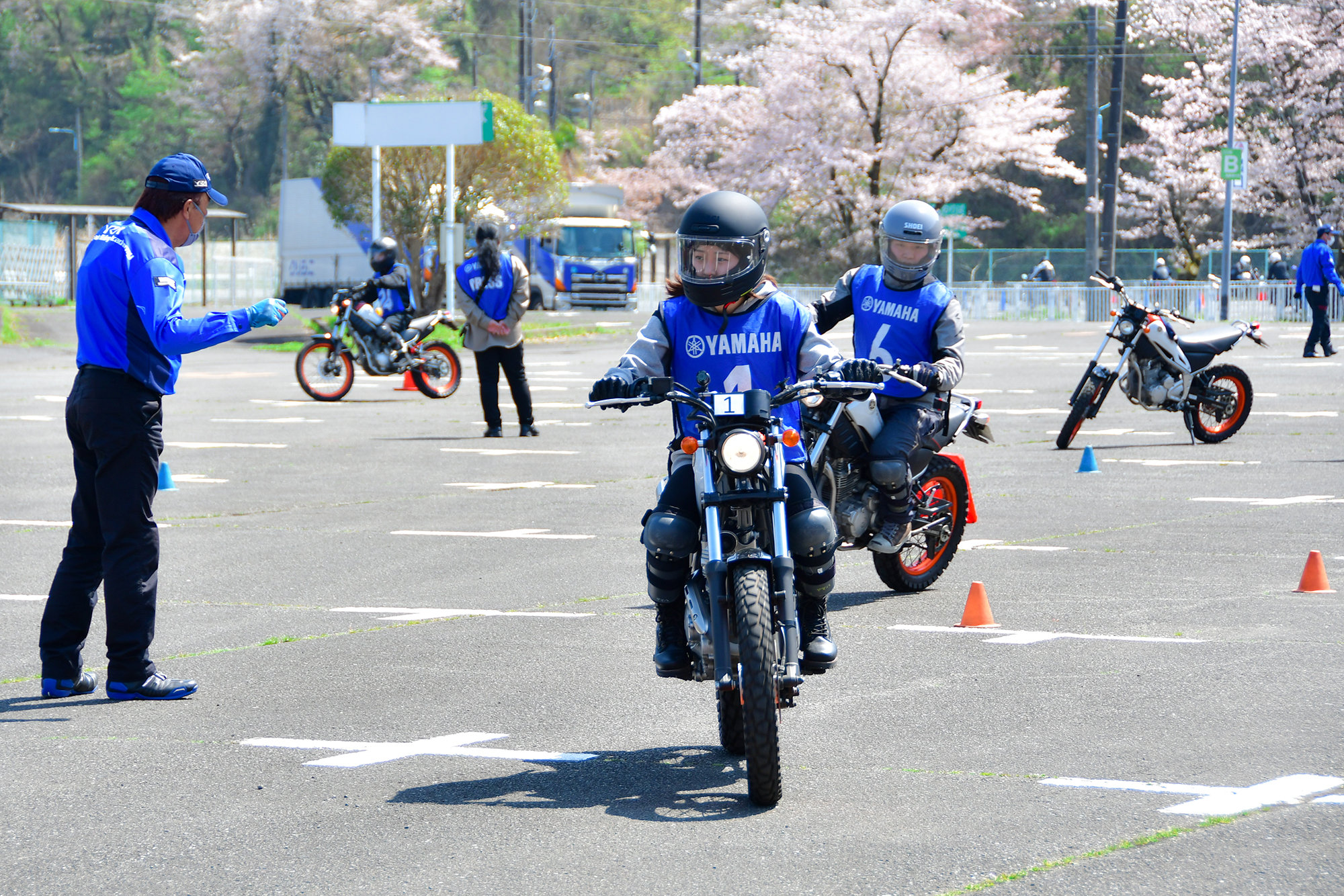 その場で受けたアドバイスの内容を試しながら再度練習することで