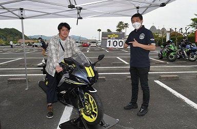 2022年のYAMAHA Rider's Caféでの出会いがライダーになるきっかけに