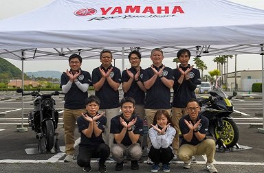 YAMAHA Rider's Caféイベントスタッフ