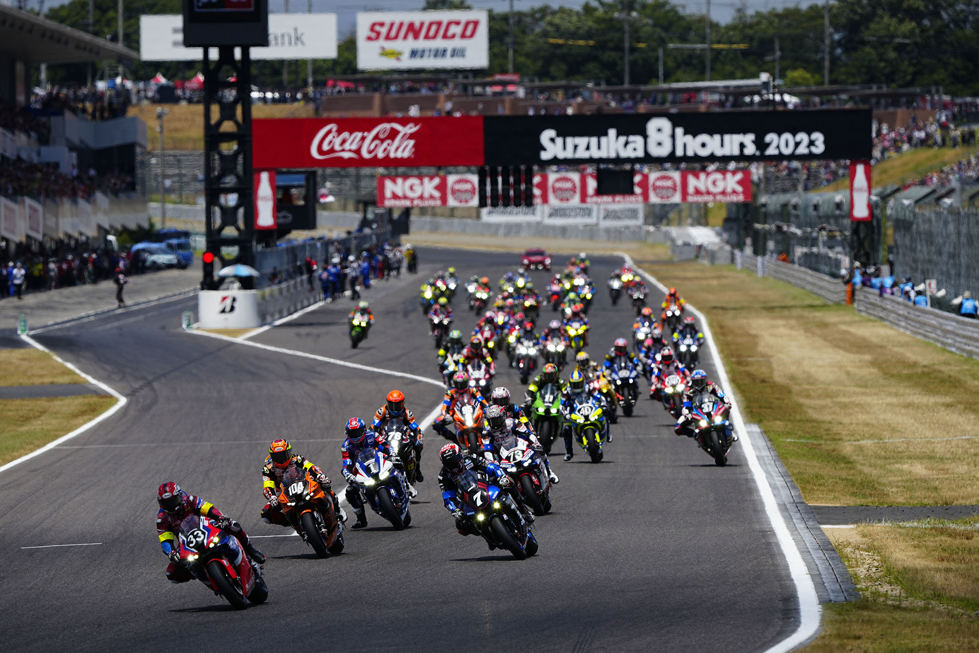 真夏の祭典、鈴鹿8時間耐久ロードレースにご来場いただき、また出走した全てのヤマハライダーへの大きな声援、本当にありがとうございました！