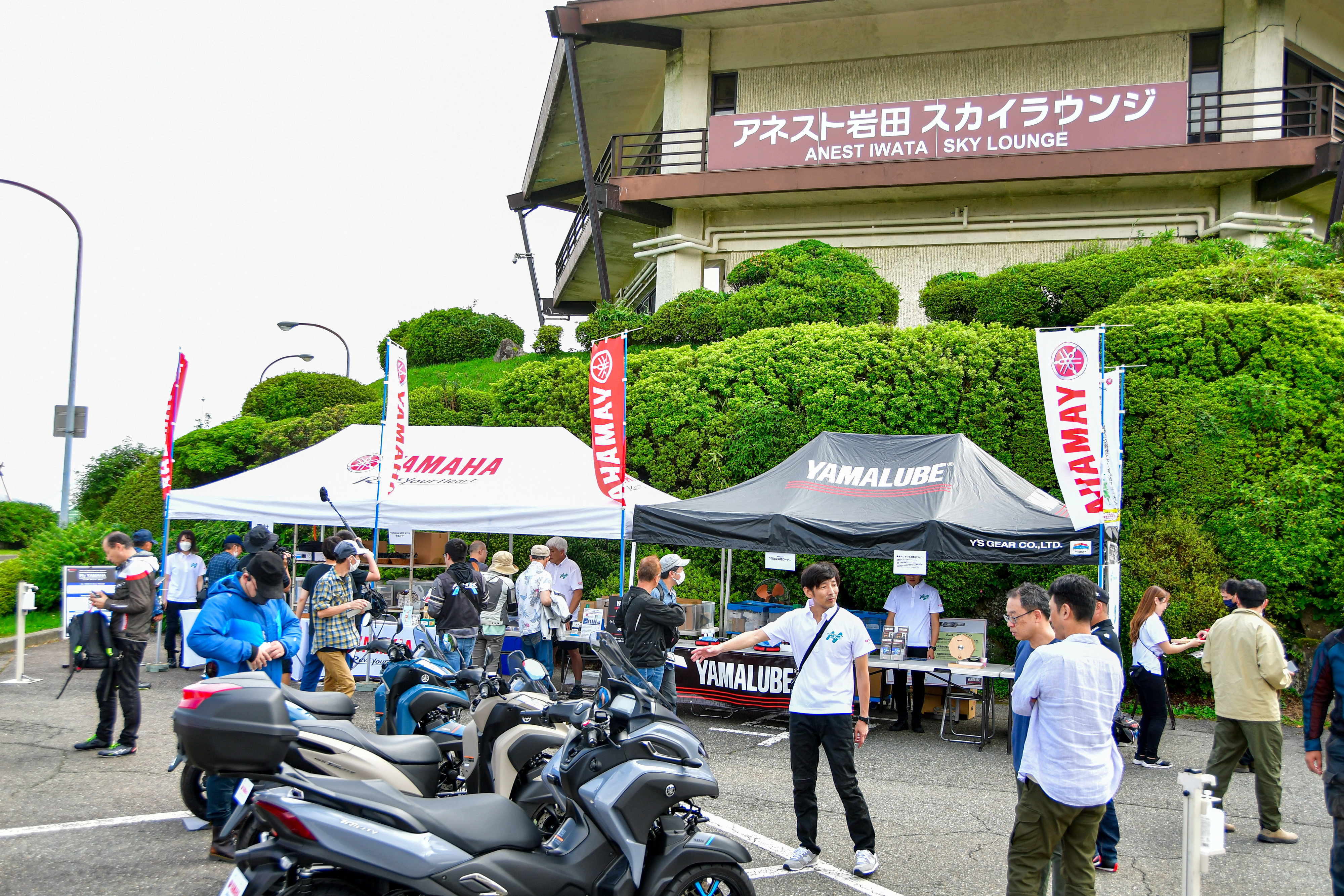 2023年7月22日（土）箱根ターンパイク アネスト岩田スカイラウンジ駐車場にて「TRICITY（トリシティ）Café」を開催し、約200名のお客さまにご来場いただきました。