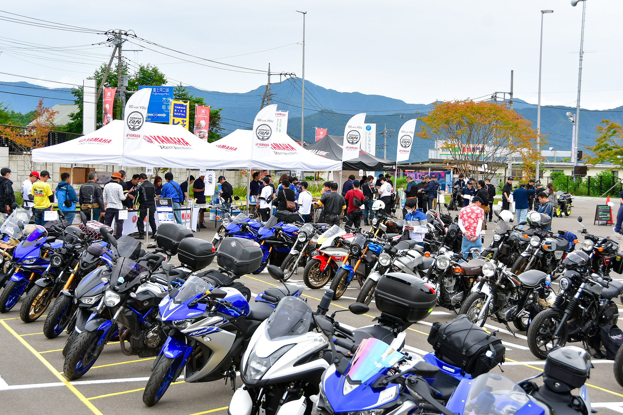 なお、11月26日の沖縄・東村村民の森つつじエコパークまで「YAMAHA Rider's Café