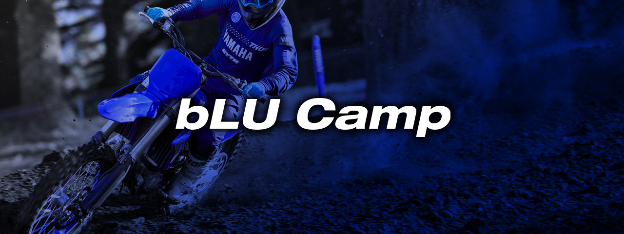bLU Campとは、最新型のYZシリーズの性能を本格的なオフロードコースで体感いただけるイベント!　