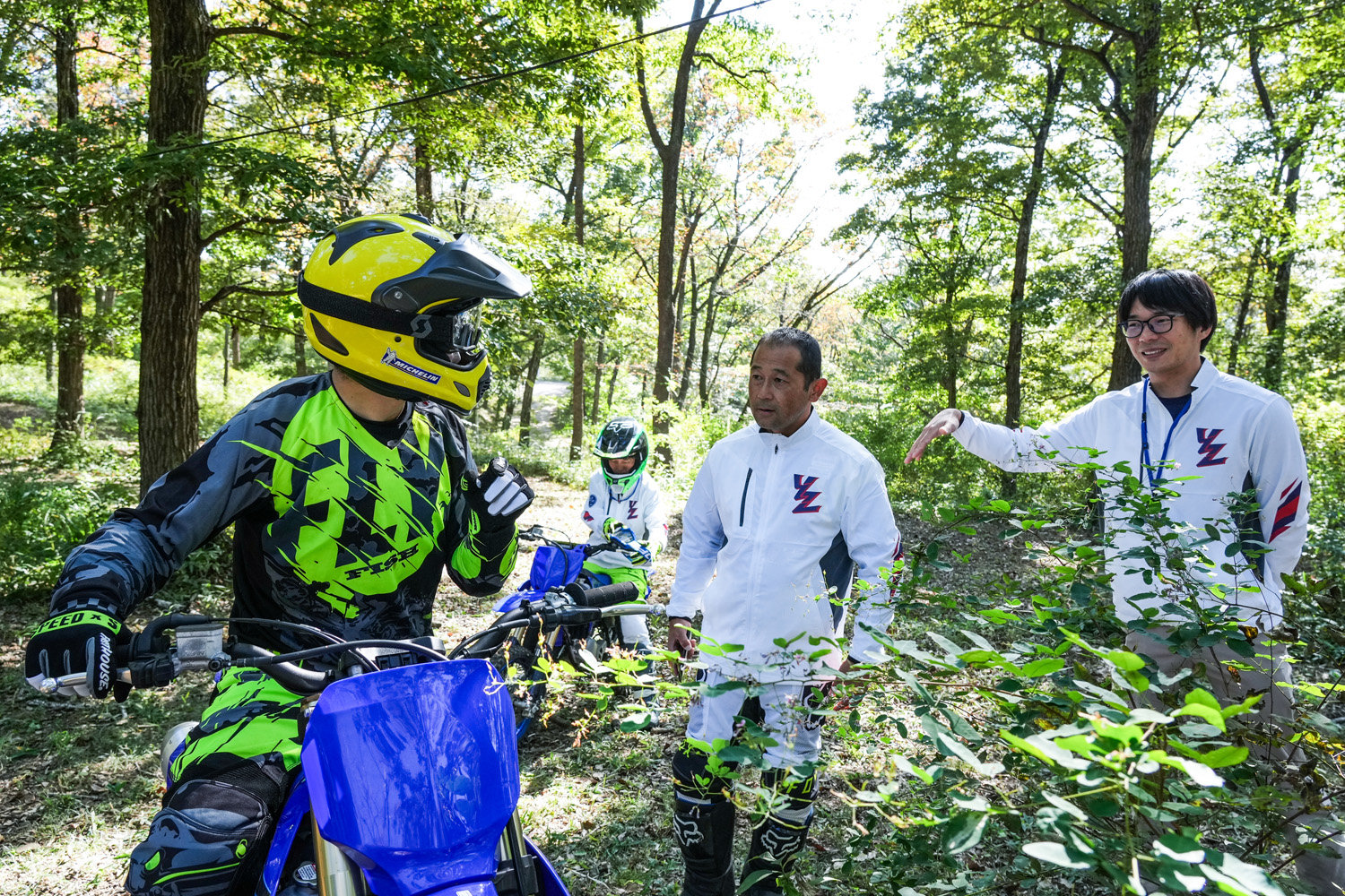 鈴木健二さん、内山祐太郎さんという