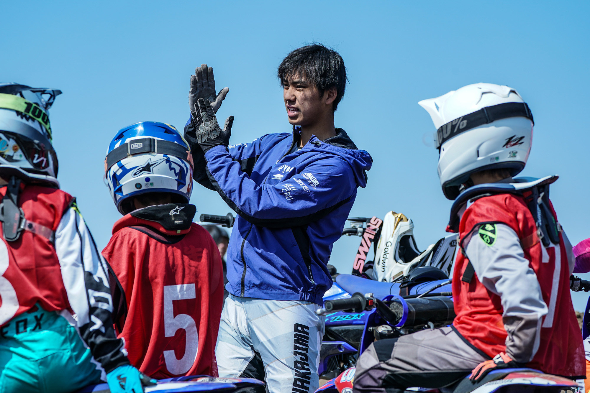 アドバイザーの中島漱也選手