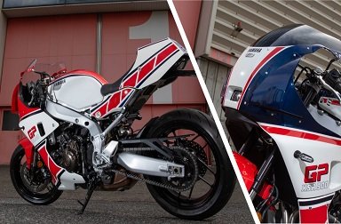 モチーフはRZV500R＆FZ400R!! ワイズギア