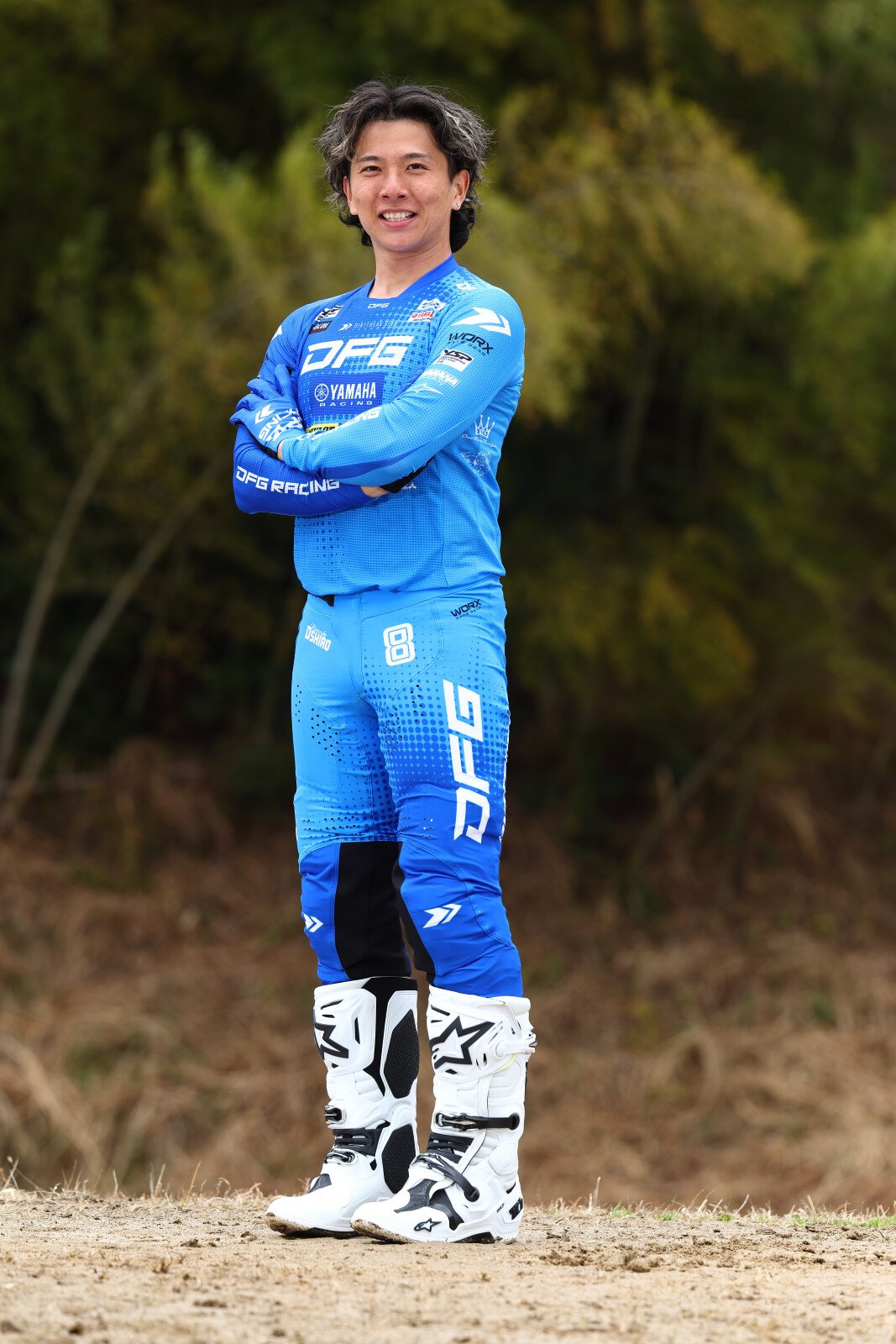 YAMAHA BLU CRU RACING TEAM YSP浜松 #8 大城 魁之輔選手