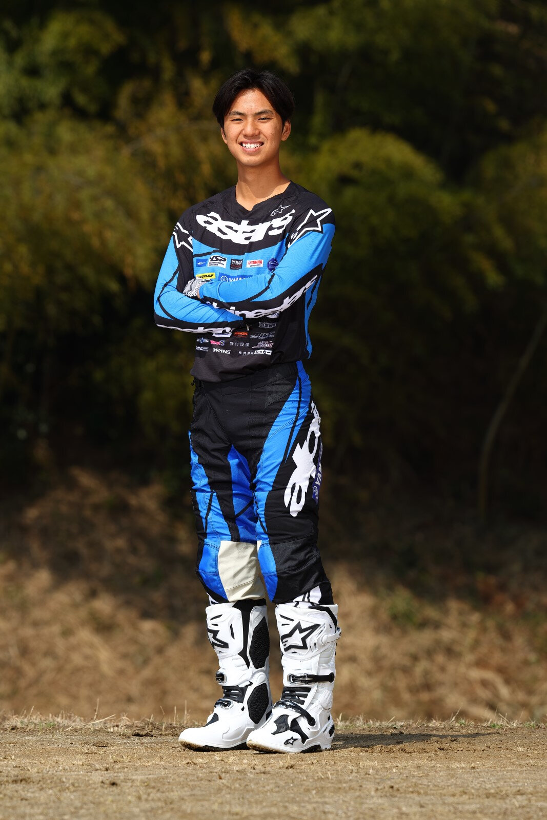 YAMAHA BLU CRU RACING TEAM TAKA #1 中島 漱也選手