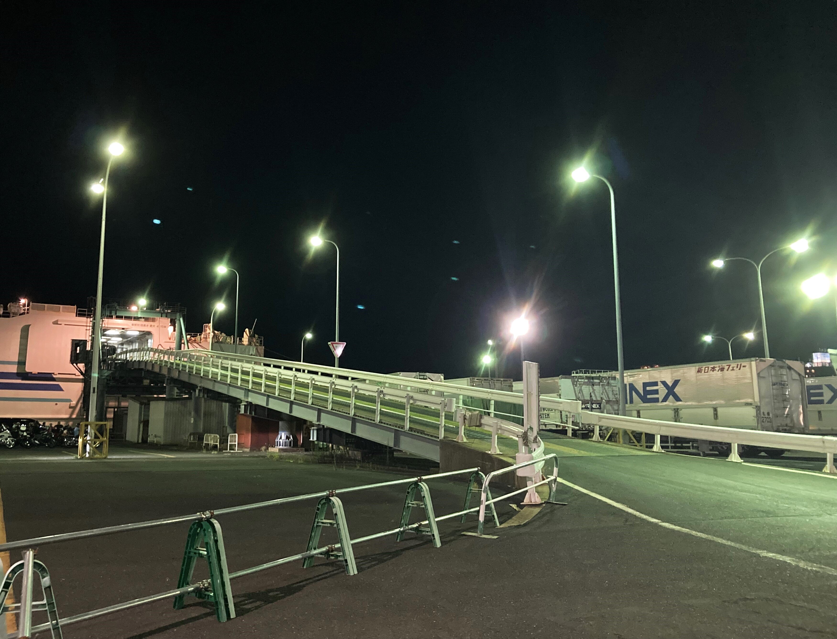 ランプウェイにはスロープを駆け上がる場合や