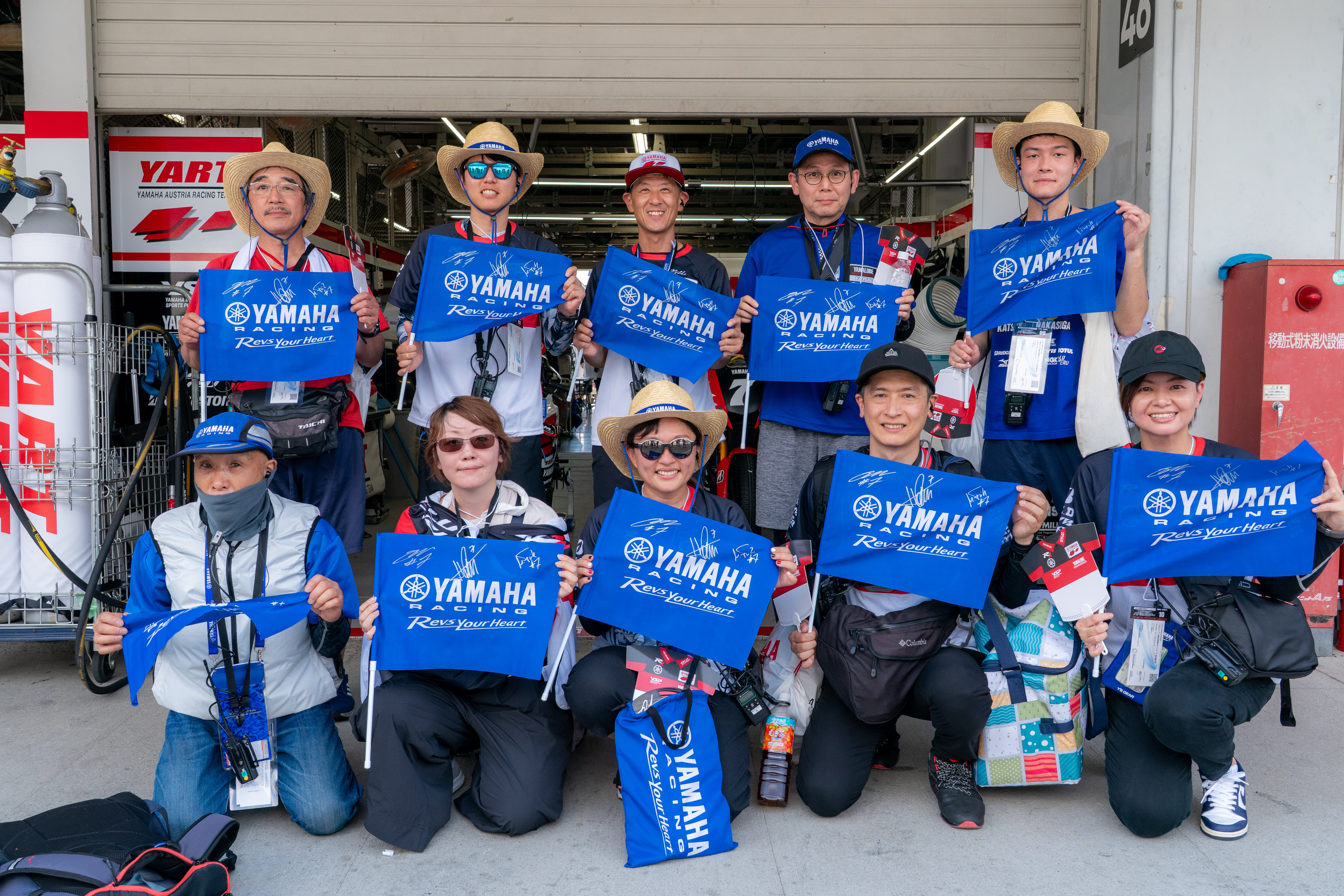 ヤマハバイクの専門店「YSP（YAMAHA MOTORCYCLE SPORTS PLAZA）」では、YSPでご購入いただいたお客さまを対象とした「鈴鹿8時間耐久ロードレース YSPパドックツアー」を開催しました。