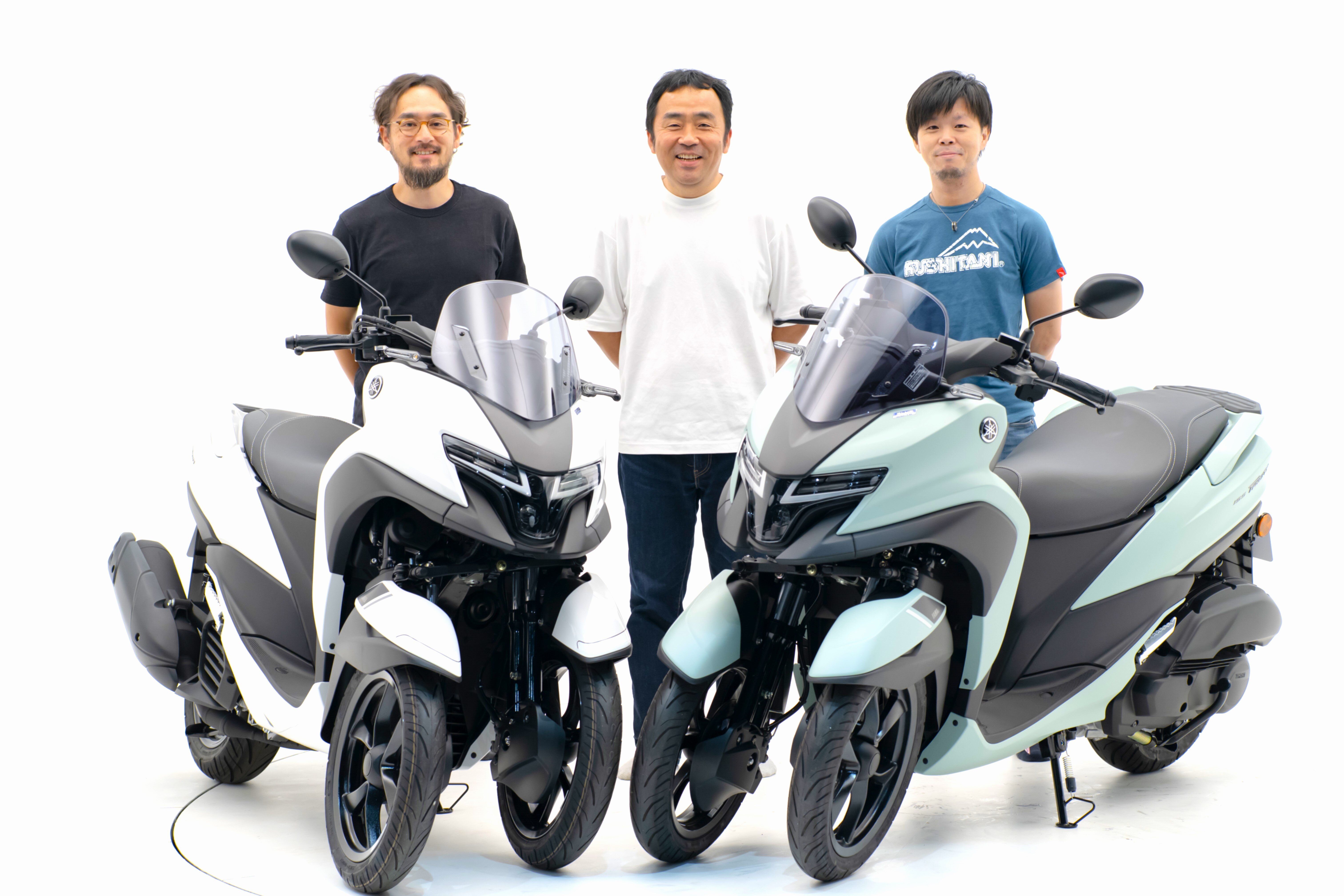2026年モデル TRICITY125/155（写真右から）