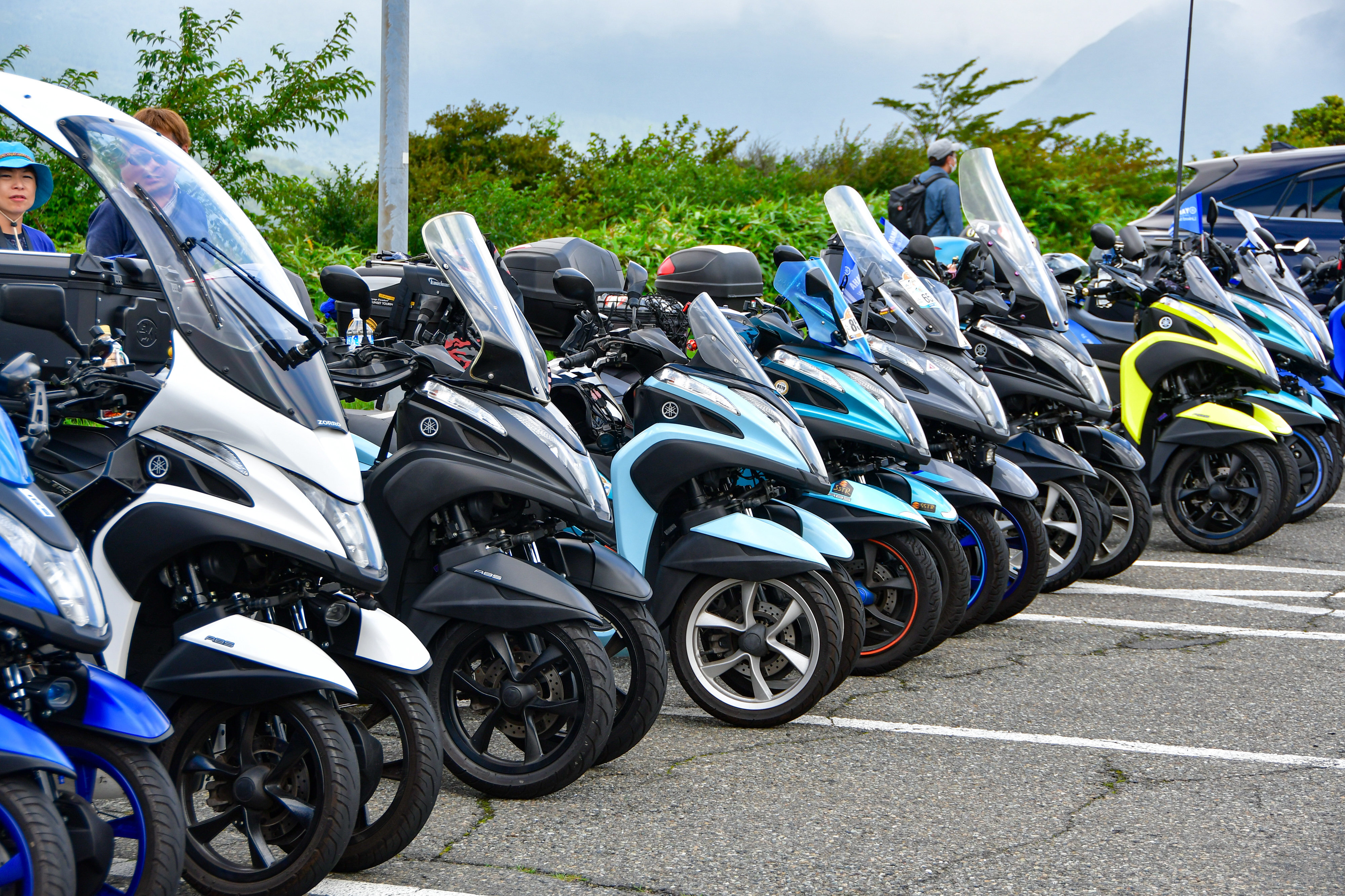 2023年に箱根ターンパイクで実施した