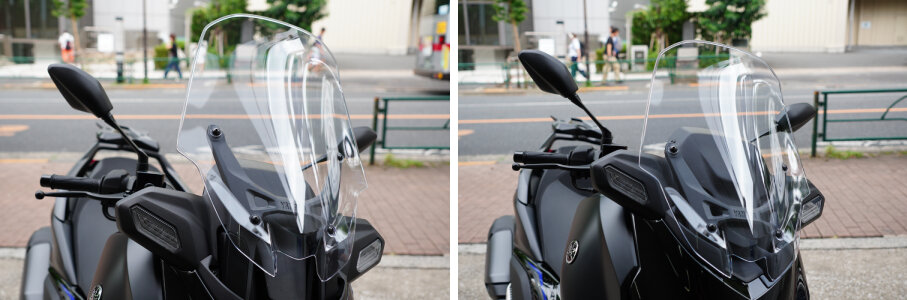 小物の収納に便利なフロントポケットの奥