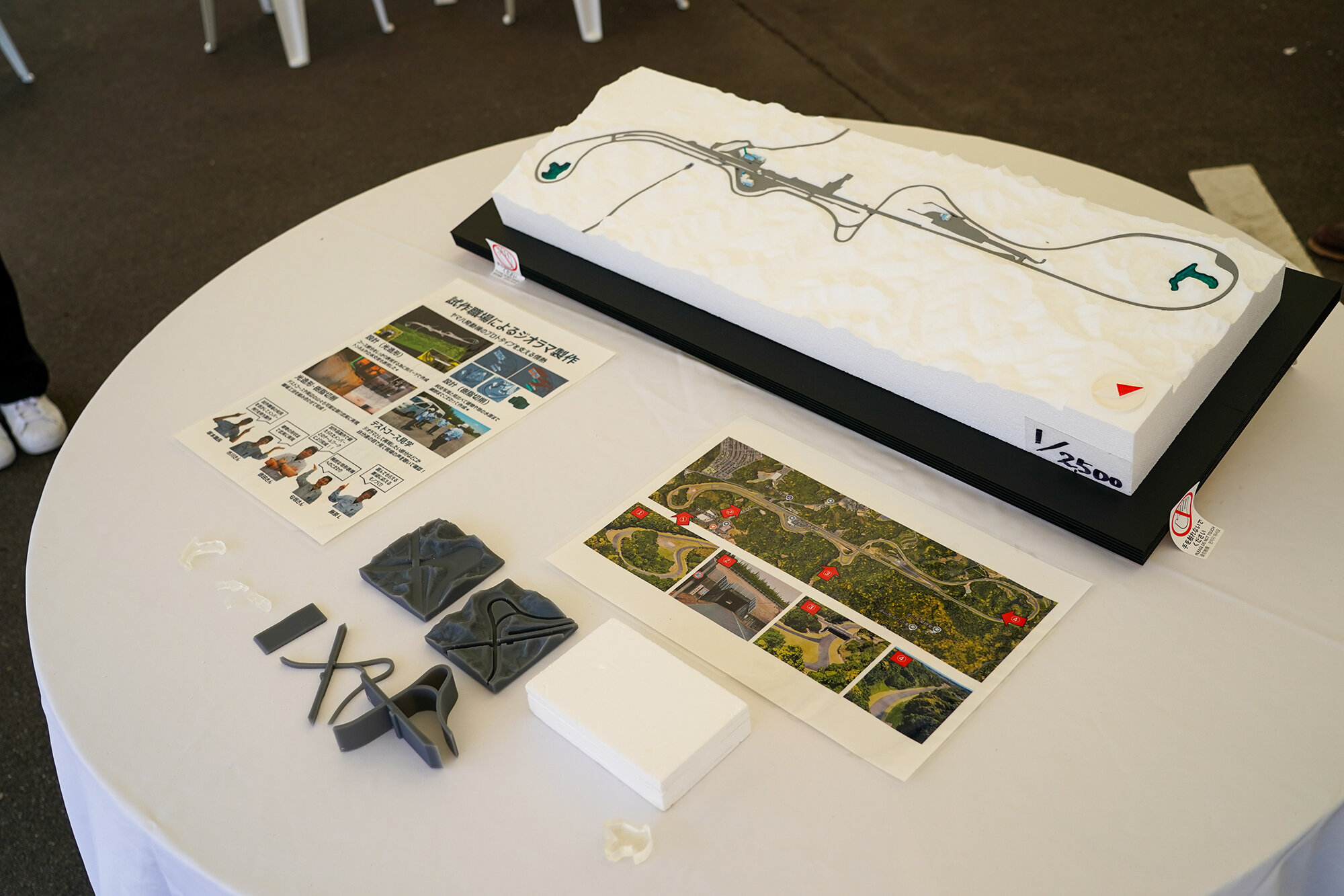 ヤマハバイクの走行実験などを行うテストコースの部署