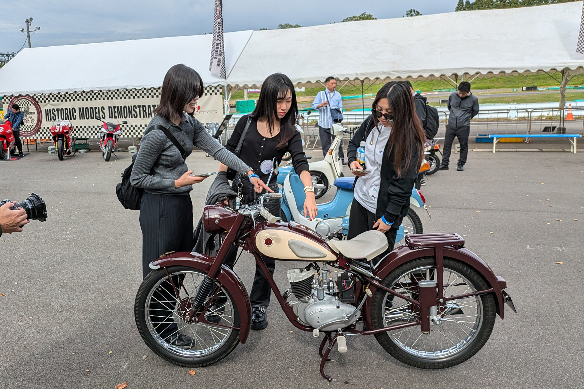 ヤマハ発動機製品第1号「YA-1」(1955年)をはじめ