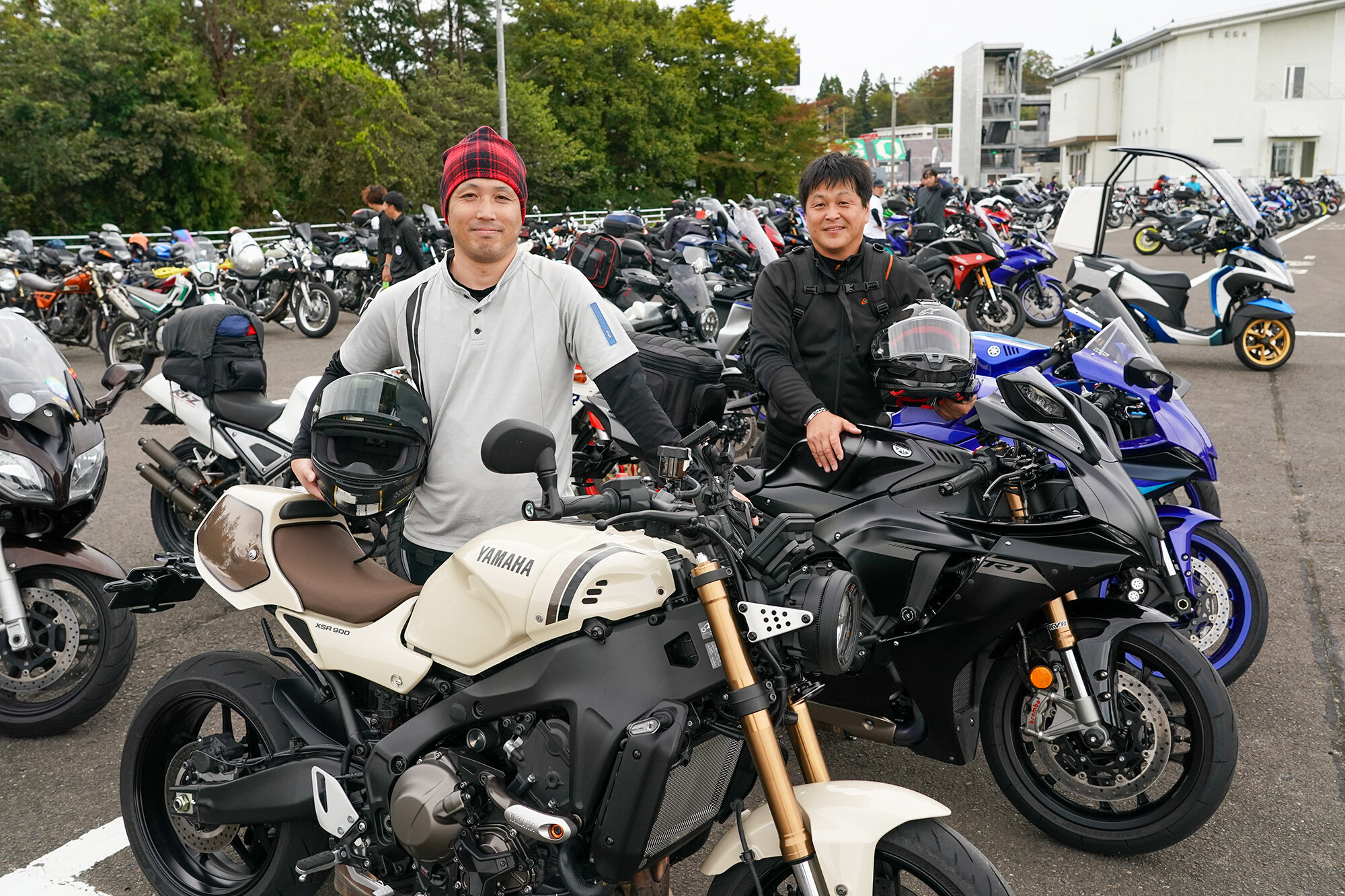 XSR900の開発者ライブプレゼンテーションが聞きたくて