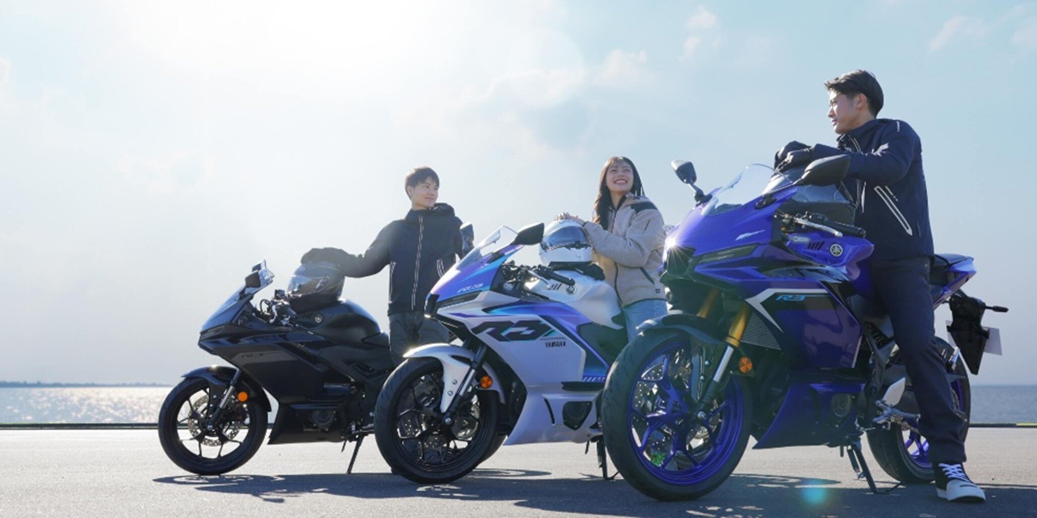 バイクならではのフィーリングを感じるために、まずは乗って楽しむ。