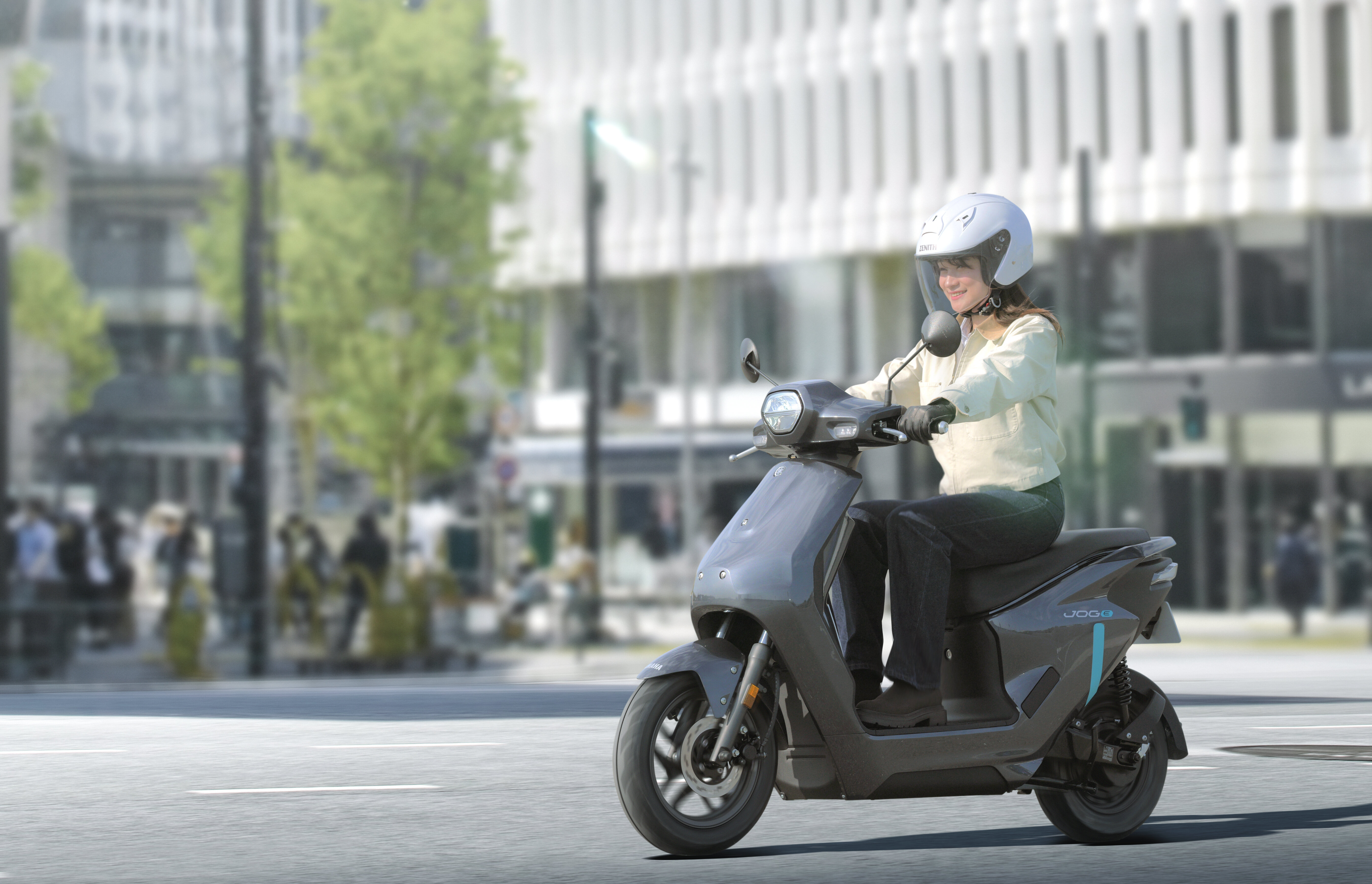 ヤマハ電動バイクのJOG E 