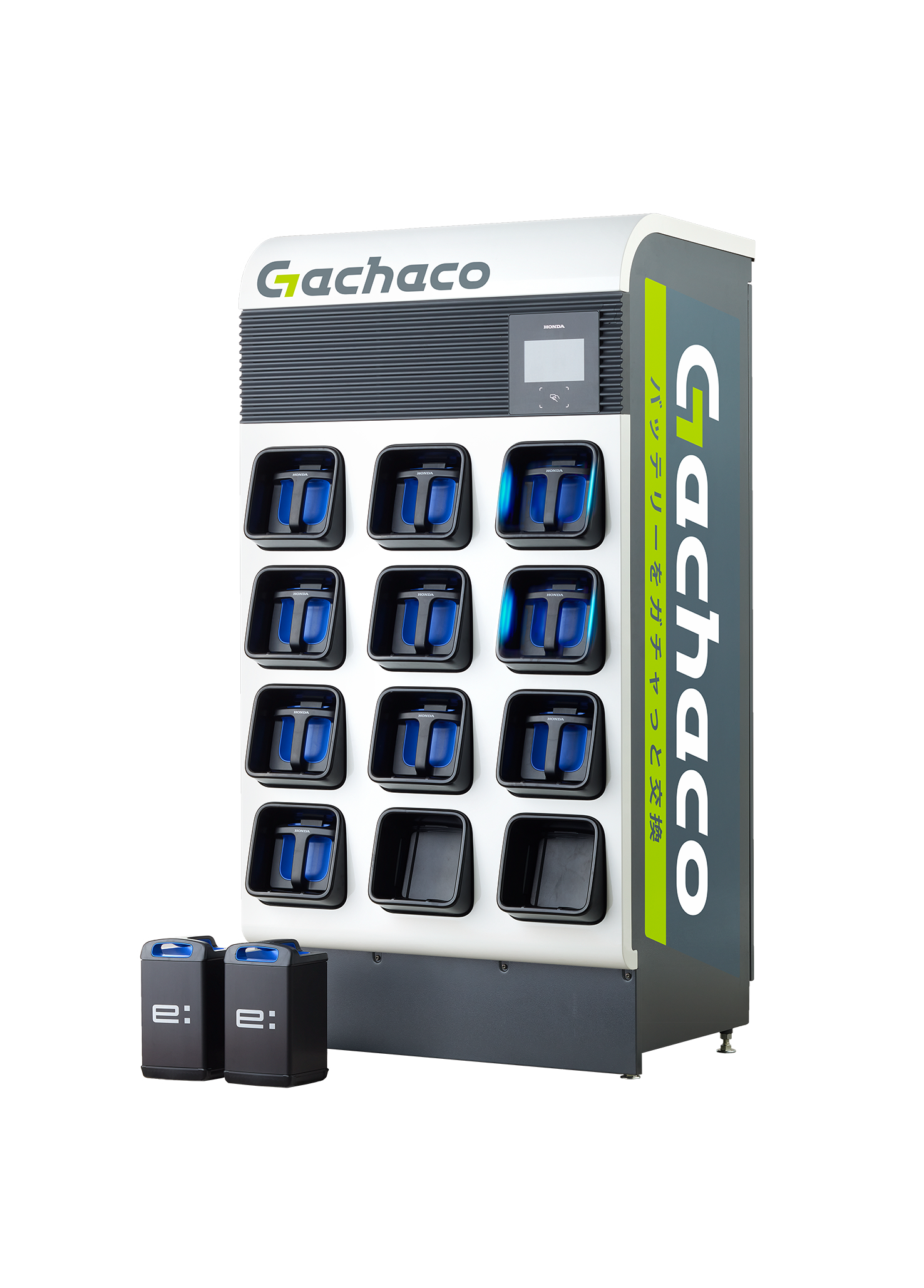 ガチャコは、電動バイク（EVバイク）のバッテリーを街中のステーションで「交換」できるサービスを提供する企業のことです 