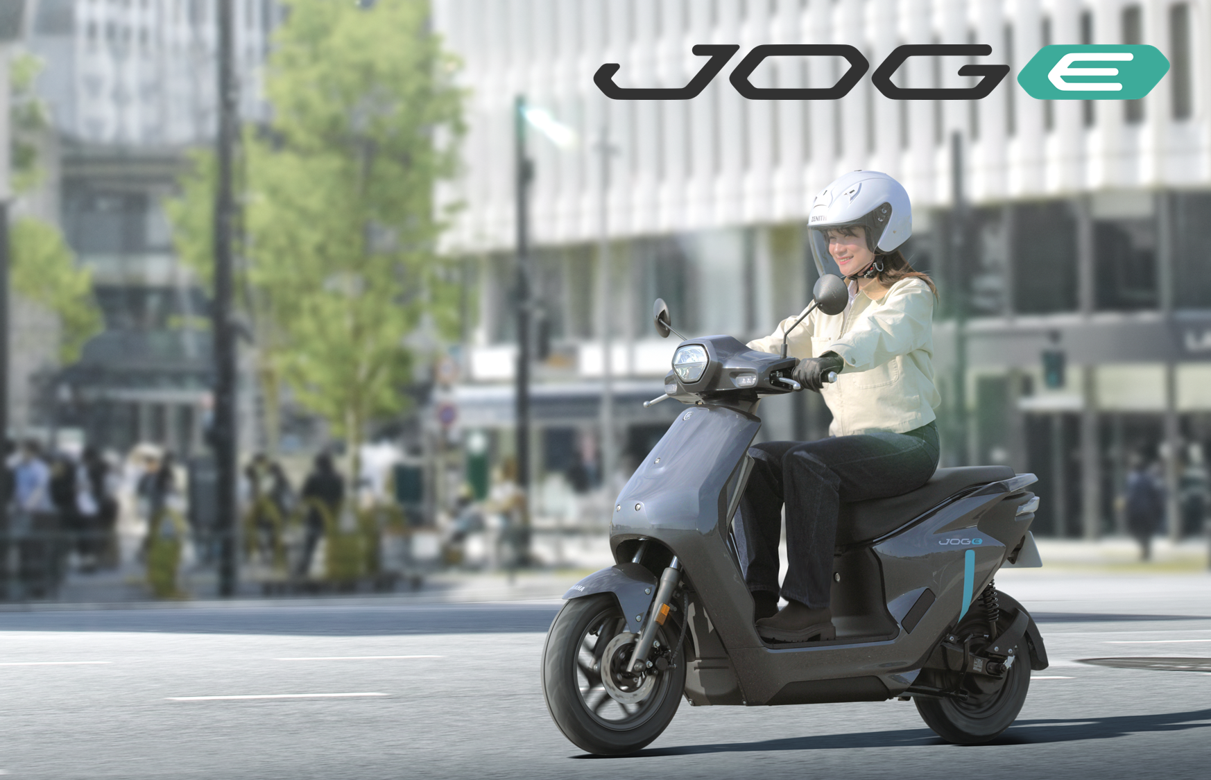 今回はヤマハらしい普遍的なデザイン要素とEVの先進性を融合したJOG Eのデザインをご紹介いたします。