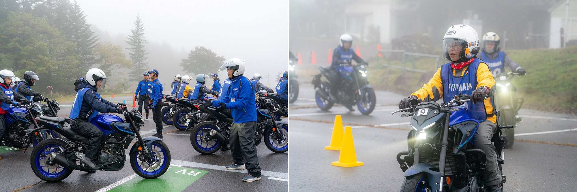 むしろ悪天候時にバイク乗車で気をつけるべきポイントを実践で学べると 