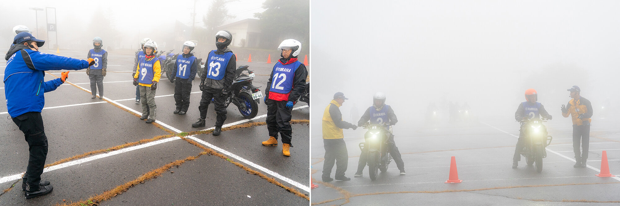 翌日のロングツーリングで特に重要となる実践的なポイントを復習しました 