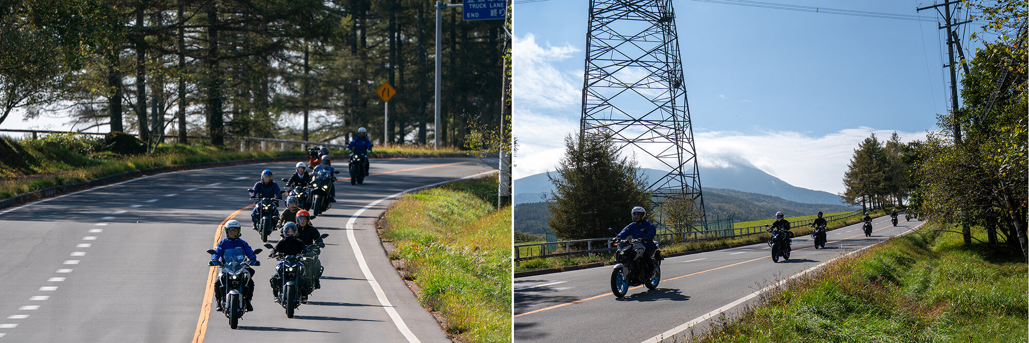 美しい景色との遭遇もツーリングの醍醐味ですよね。 