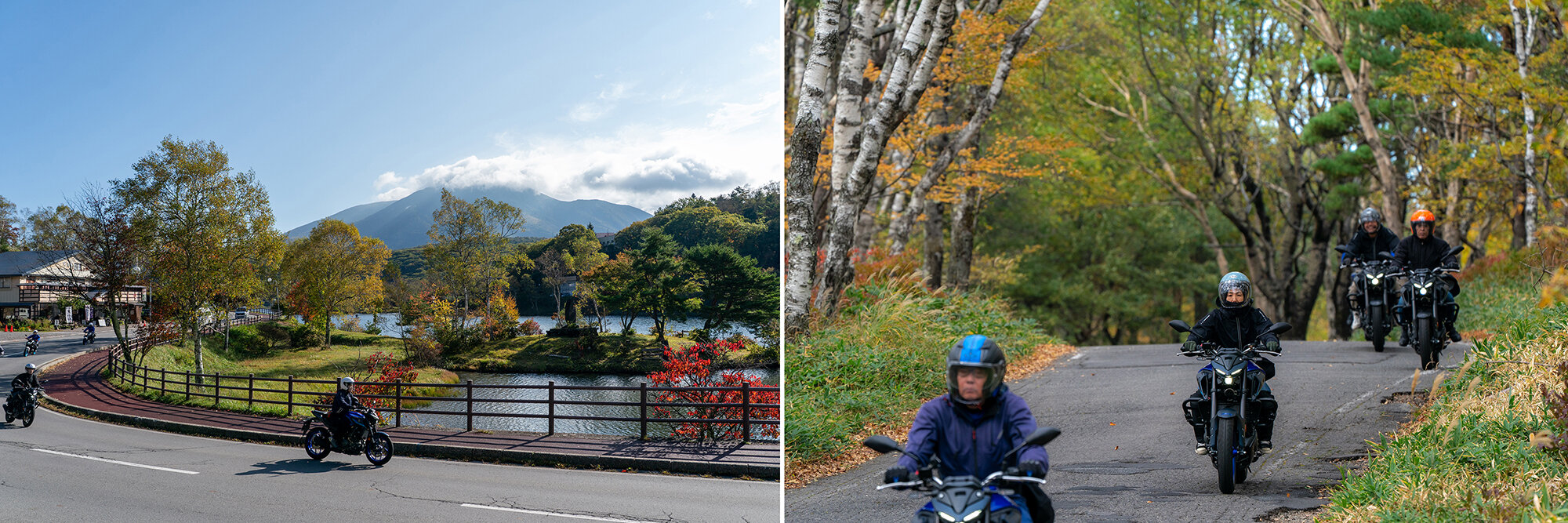 サポート環境は心強く、初のビーナスラインは気持ちよかった！