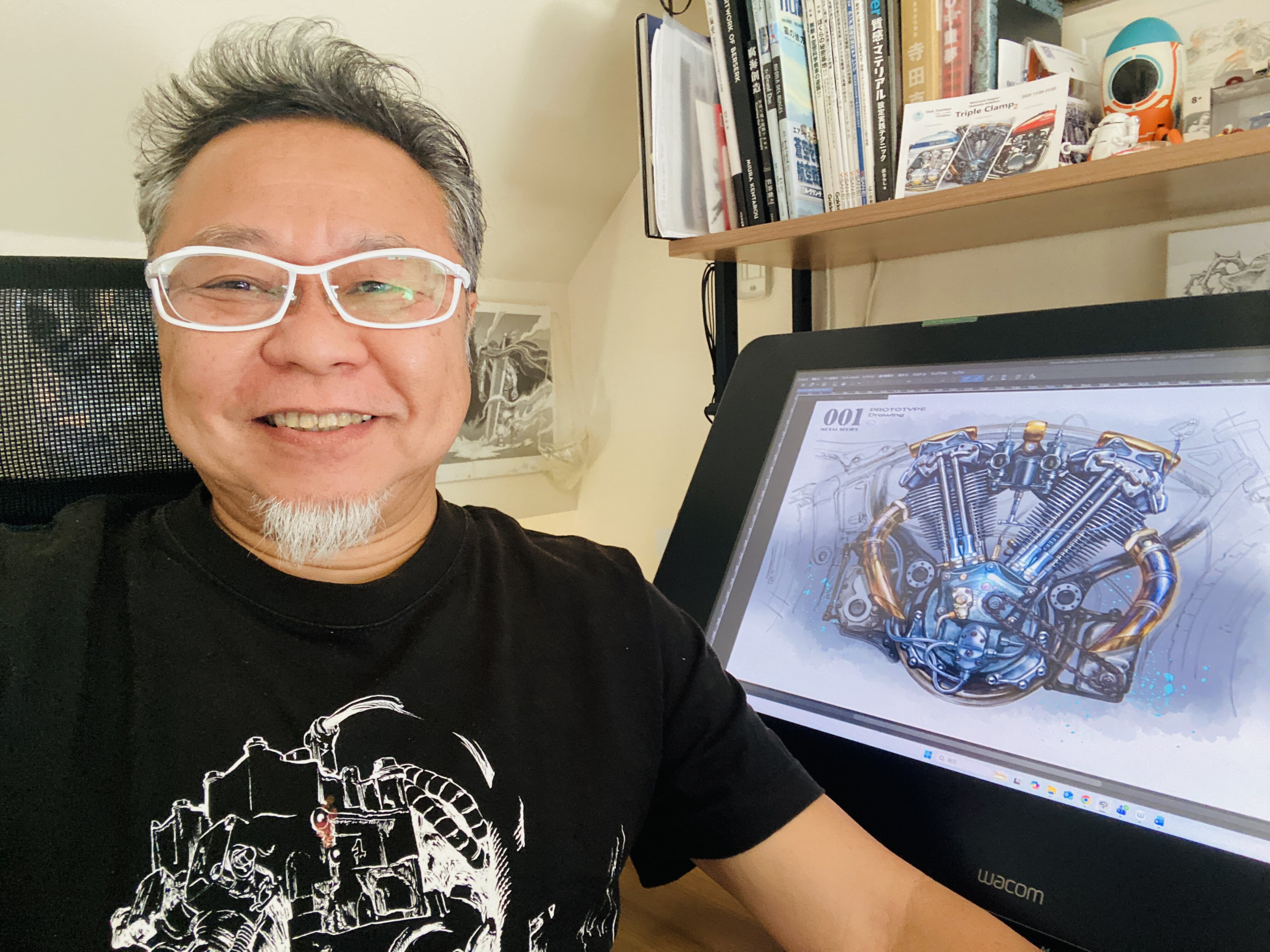 イラストを描き下ろしたのは、第1弾でもエモさ抜群のイラストを描いてくれた、アーティストの飯村武志さんです。 