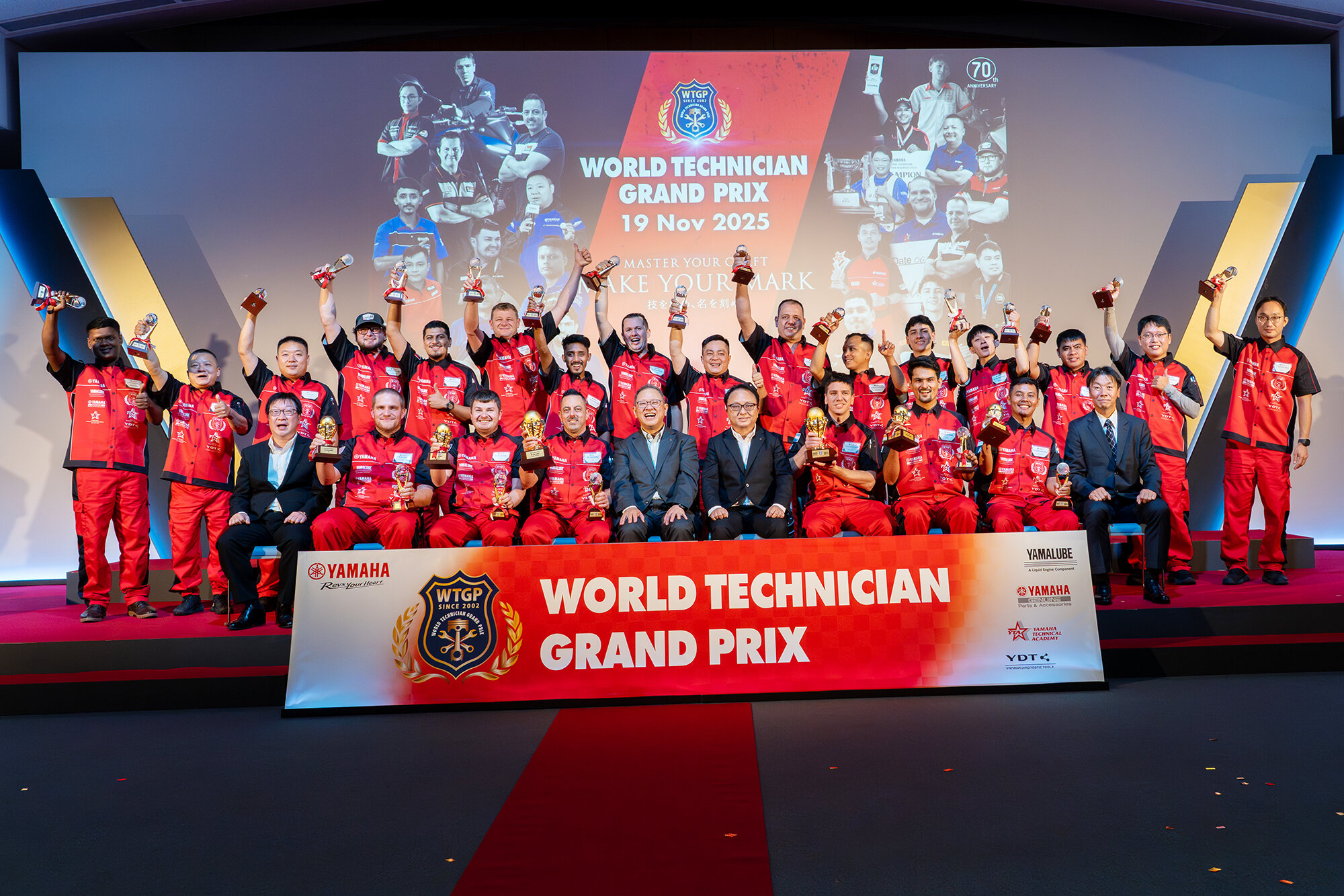 11月19日（水）に世界No.1のヤマハ二輪整備士を決定する 
