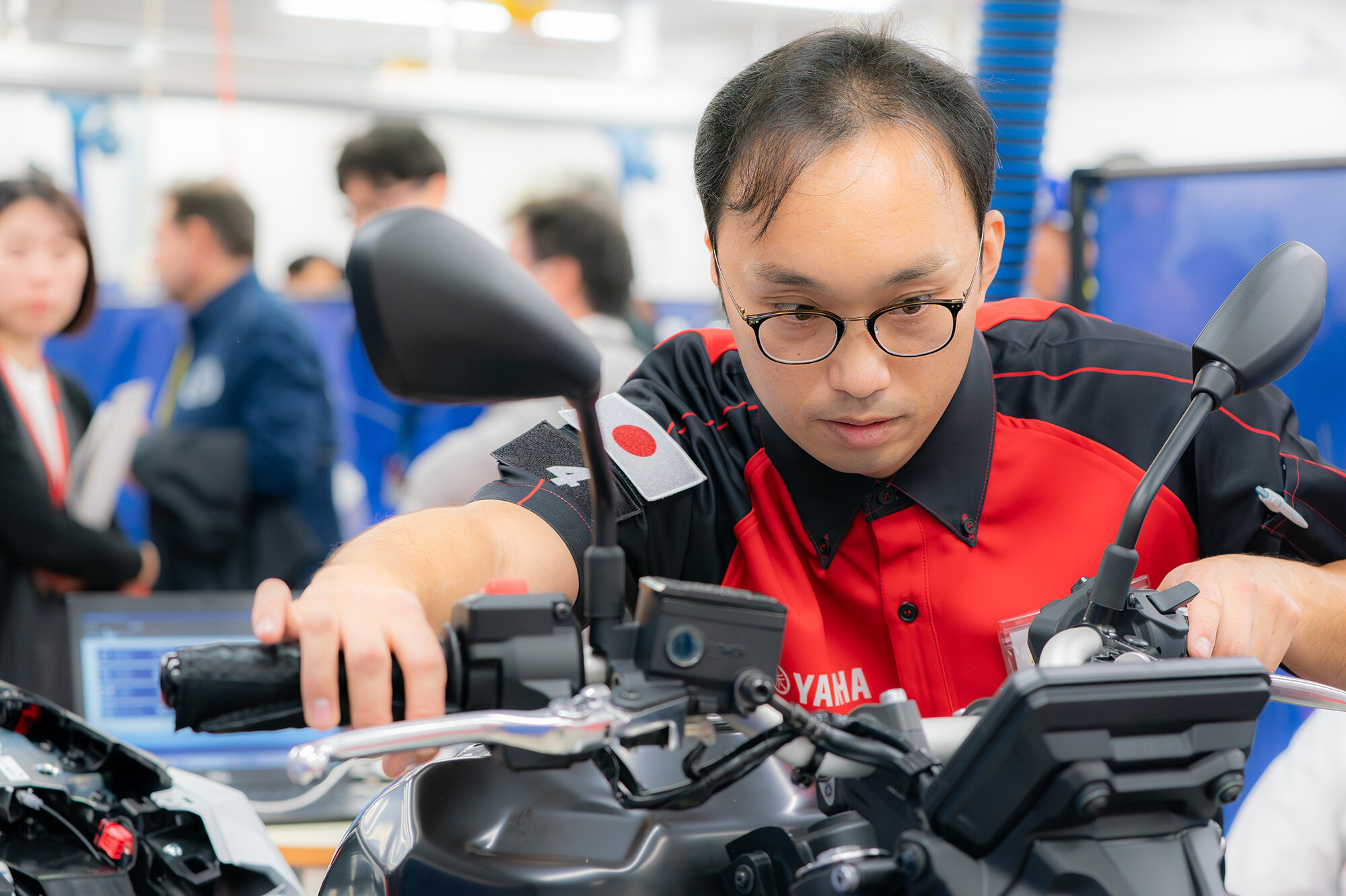 とは言え、清野さんは、今日この日のために忙しい仕事の合間を縫って着々と準備を進めてきただけあり、落ち着いて淡々と作業を進めていました。