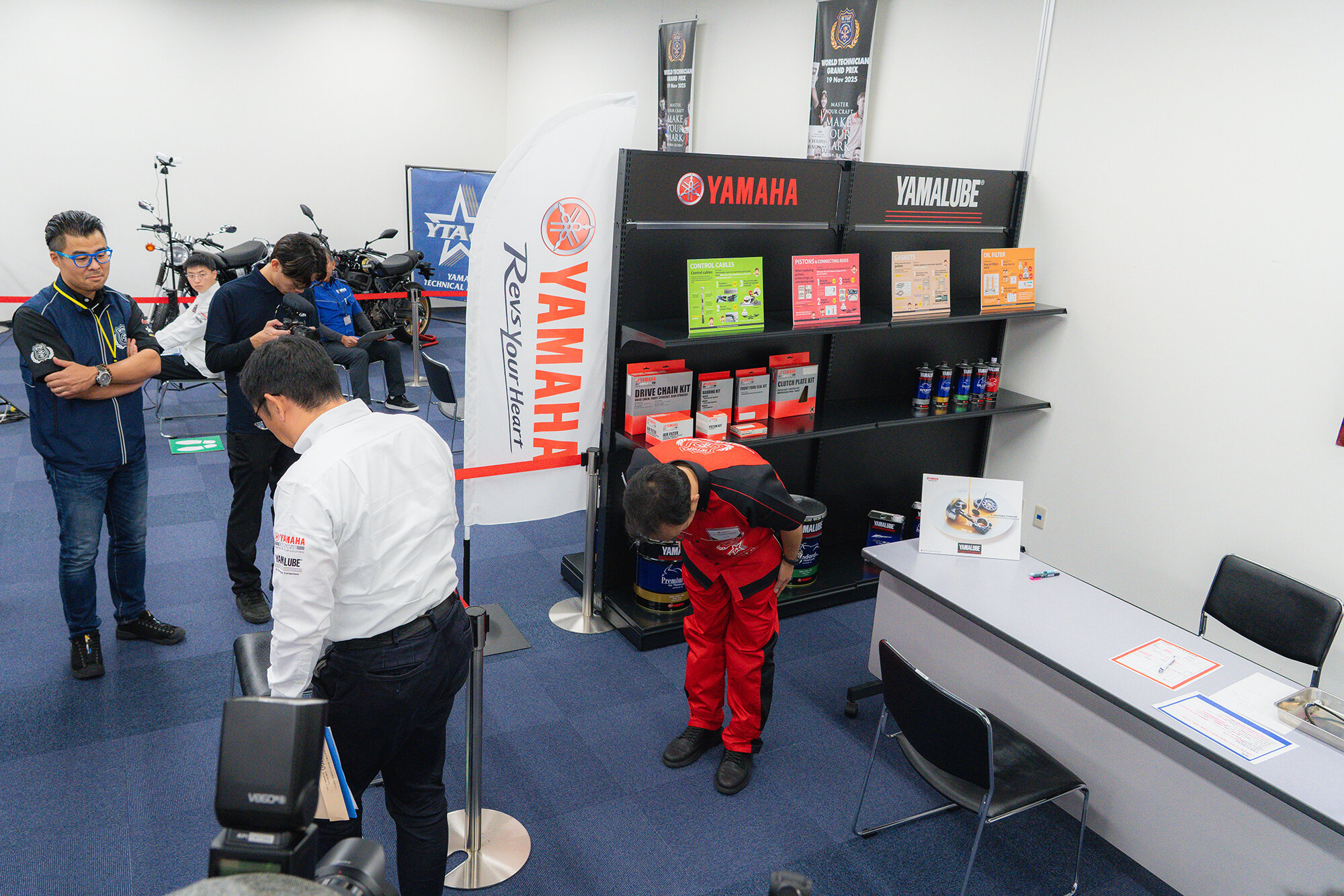 工具を落とすことは減点対象ですからね。