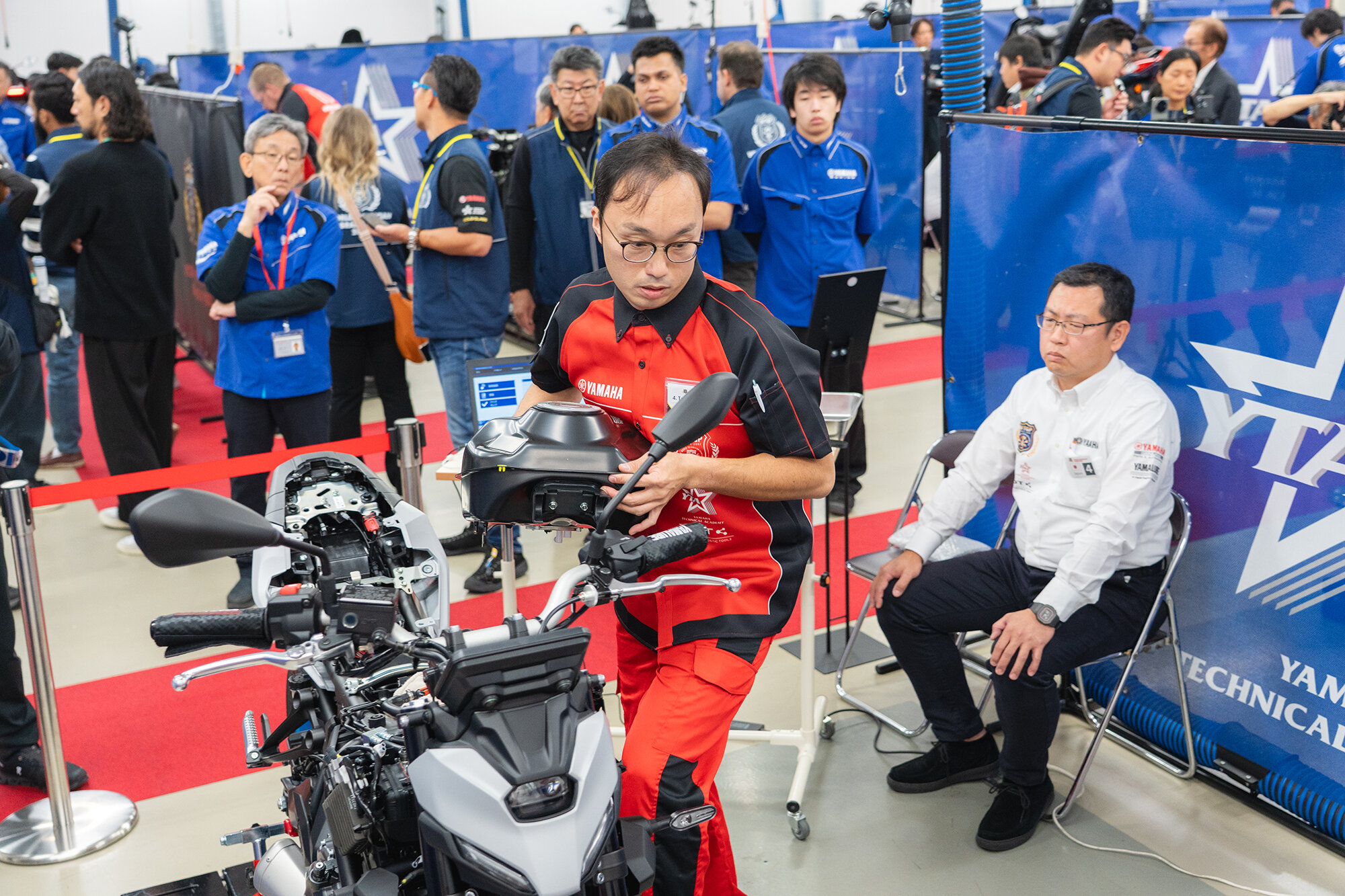 会場で見学できたことは、非常に有意義でした。