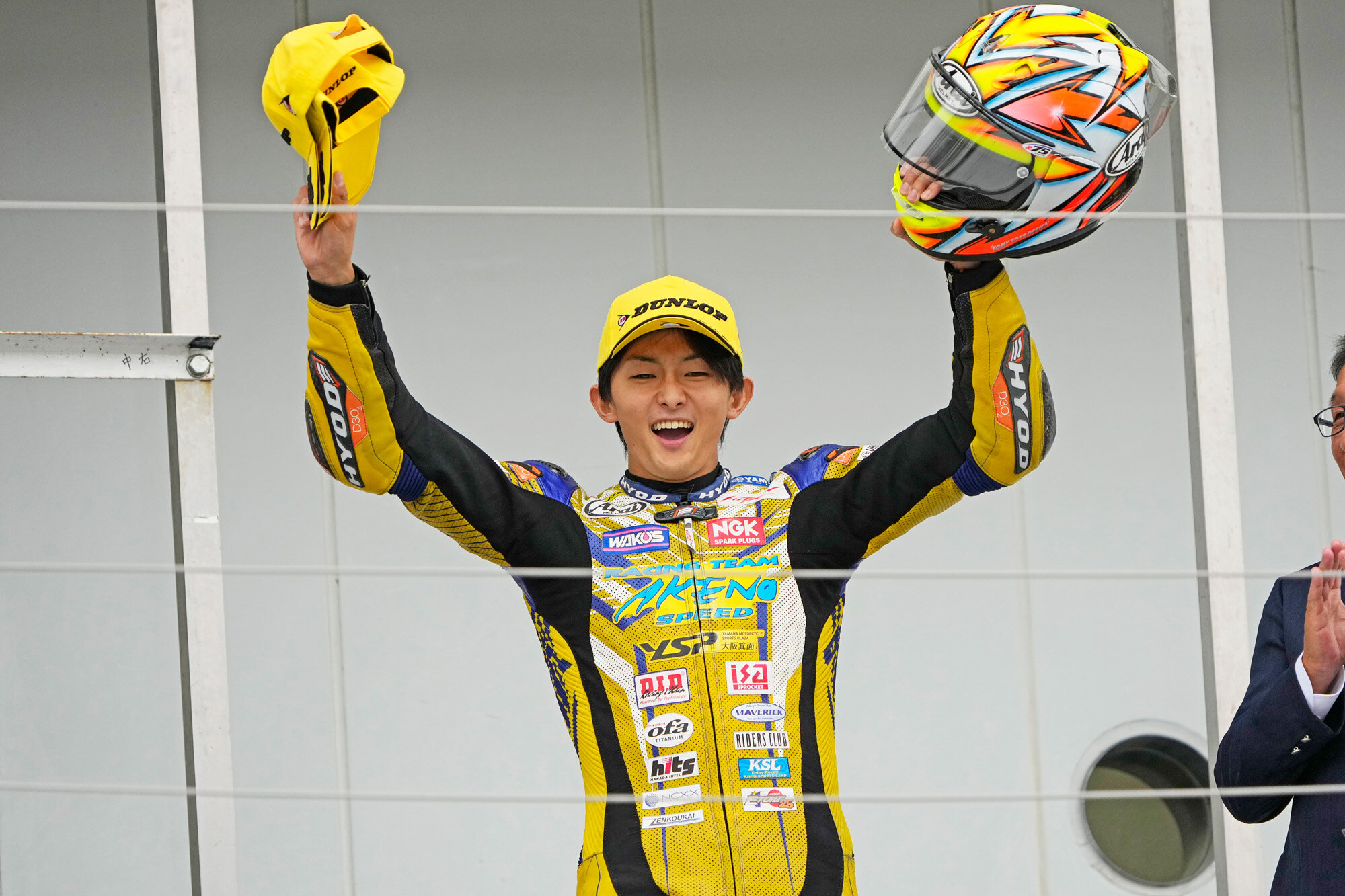 7番グリッドから追い上げ、ST1000クラスで自身初優勝を成し遂げ、ランキングでも4位を獲得しました。