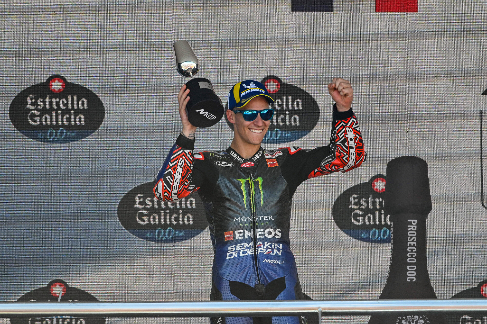 結果は、ファビオ・クアルタラロ選手が第5戦スペインGPでの2位表彰台など、ヤマハ勢では最上位となるランキング9位でシーズンを締め括りました。