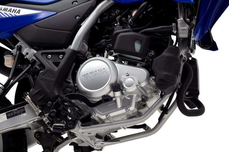 エンジンは、YZF-R125などですでに定評のある水冷・SOHC・4バルブ・124㎥・VVA（可変バルブ）搭載エンジンを採用しています