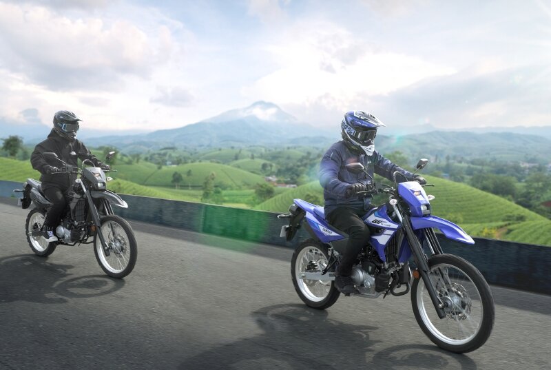 オンロードも楽しめるモデルです