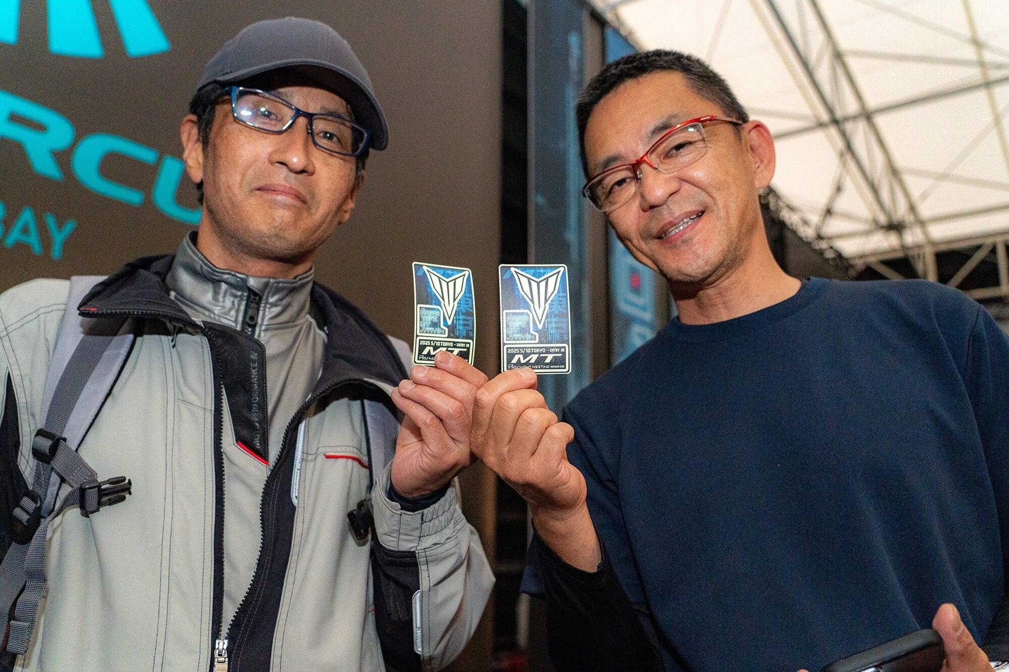 My YAMAHA Motor Webから事前エントリーの上、会場でチェックインしてくださったオーナーさんには、オリジナル蓄光パスのプレゼントもありました！