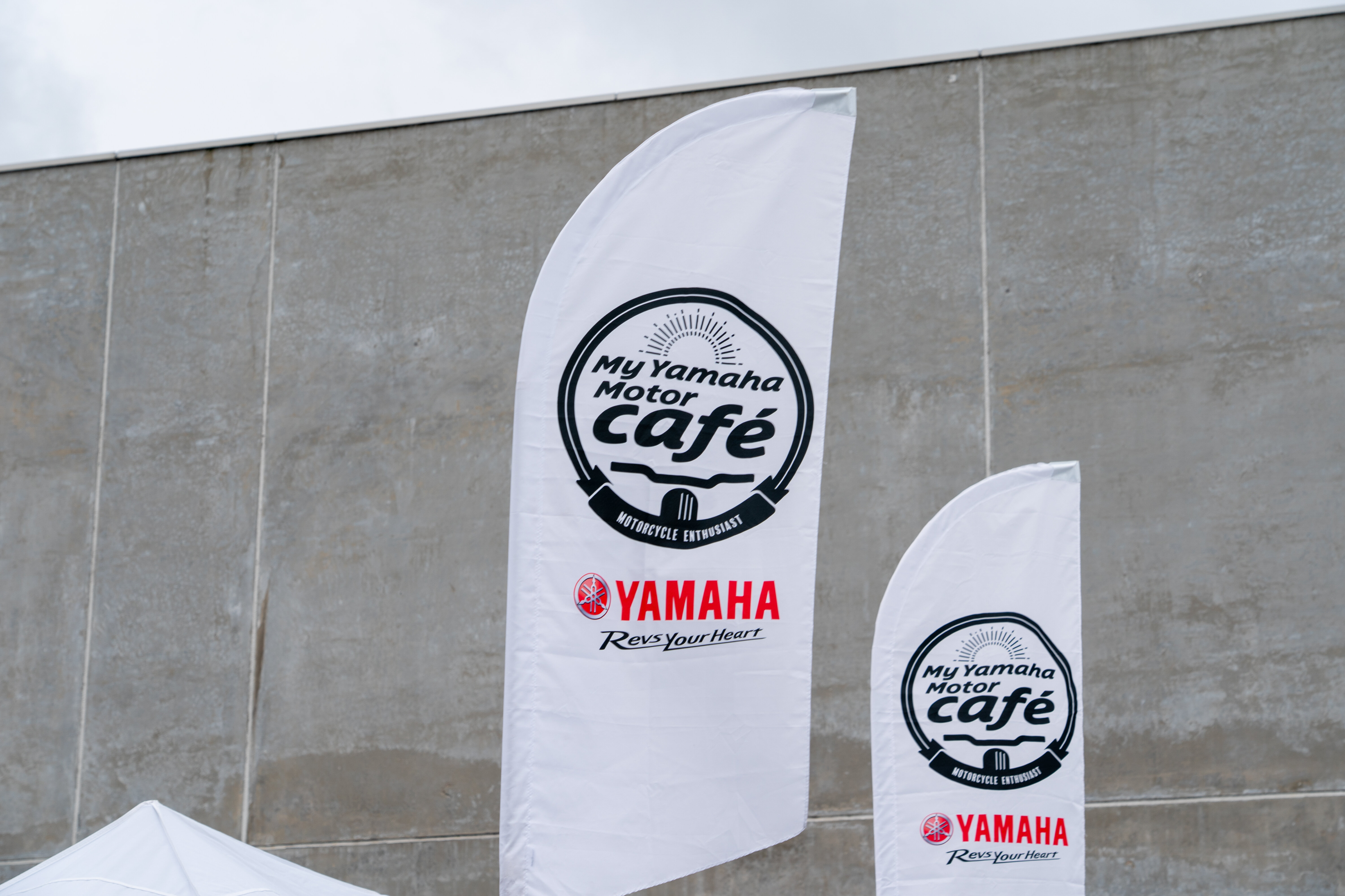 会場で、My YAMAHA Motor Webでチェックインしていただくと......