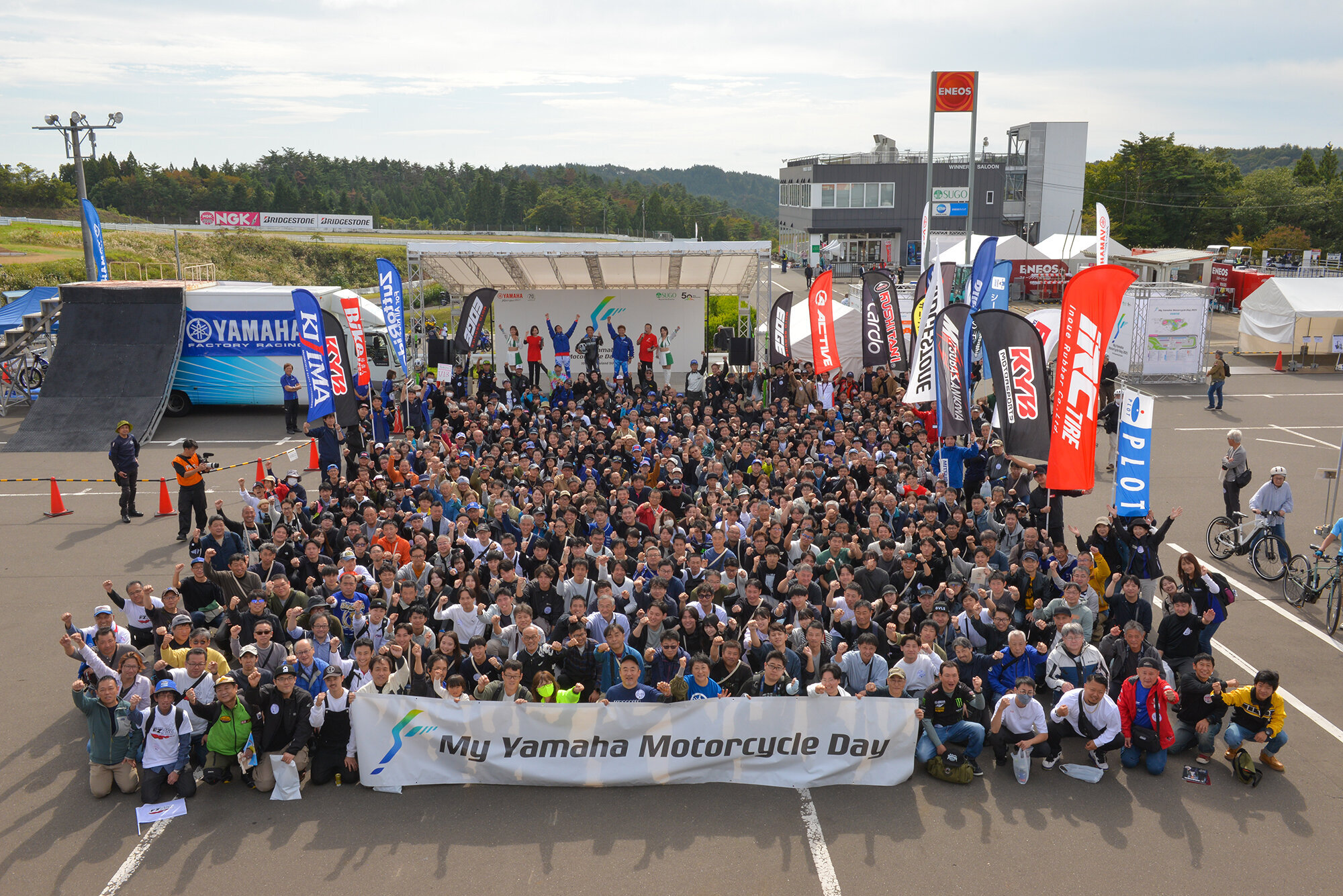 ヤマハ発動機社員がヤマハファンのために全力で取り組むこのイベントでは、来場者の皆様に、もっとヤマハを知っていただきたい！との思いから準備されたとっておきのブースが目白押しです。