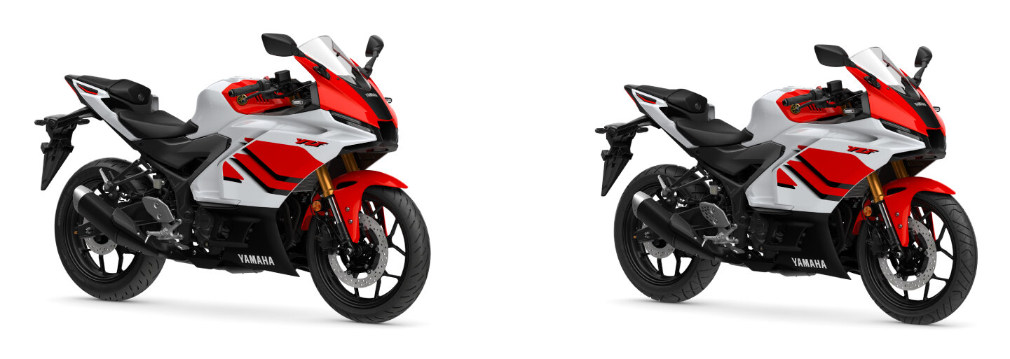 「毎日乗れるスーパーバイク」として幅広いライダーに支持されるYZF-R3/YZF-R25。