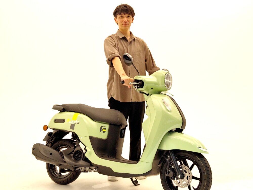 ライダーがよりスタイリッシュに見えるスクーターとして提案