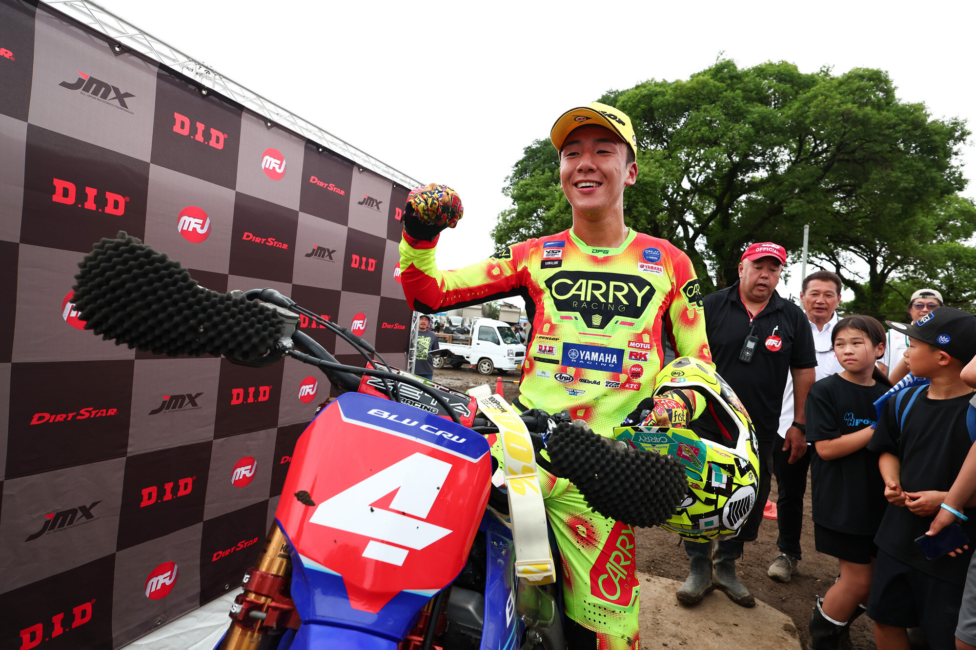 若手ライダーの育成を進めるYAMAHA BLU CRU RACING TEAMからは 