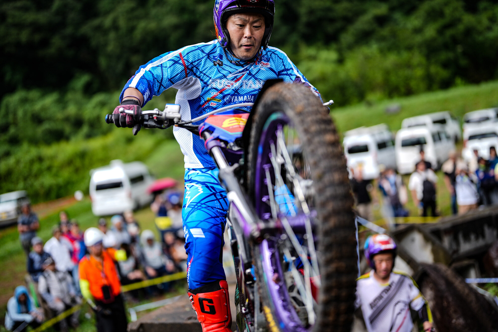 野崎選手はトップライダーとして長年、黒山選手らと全日本を牽引してきた存在。