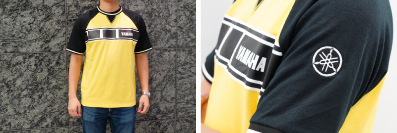 胸元についた逆三角形のVガゼットが、レトロな雰囲気を演出しています 