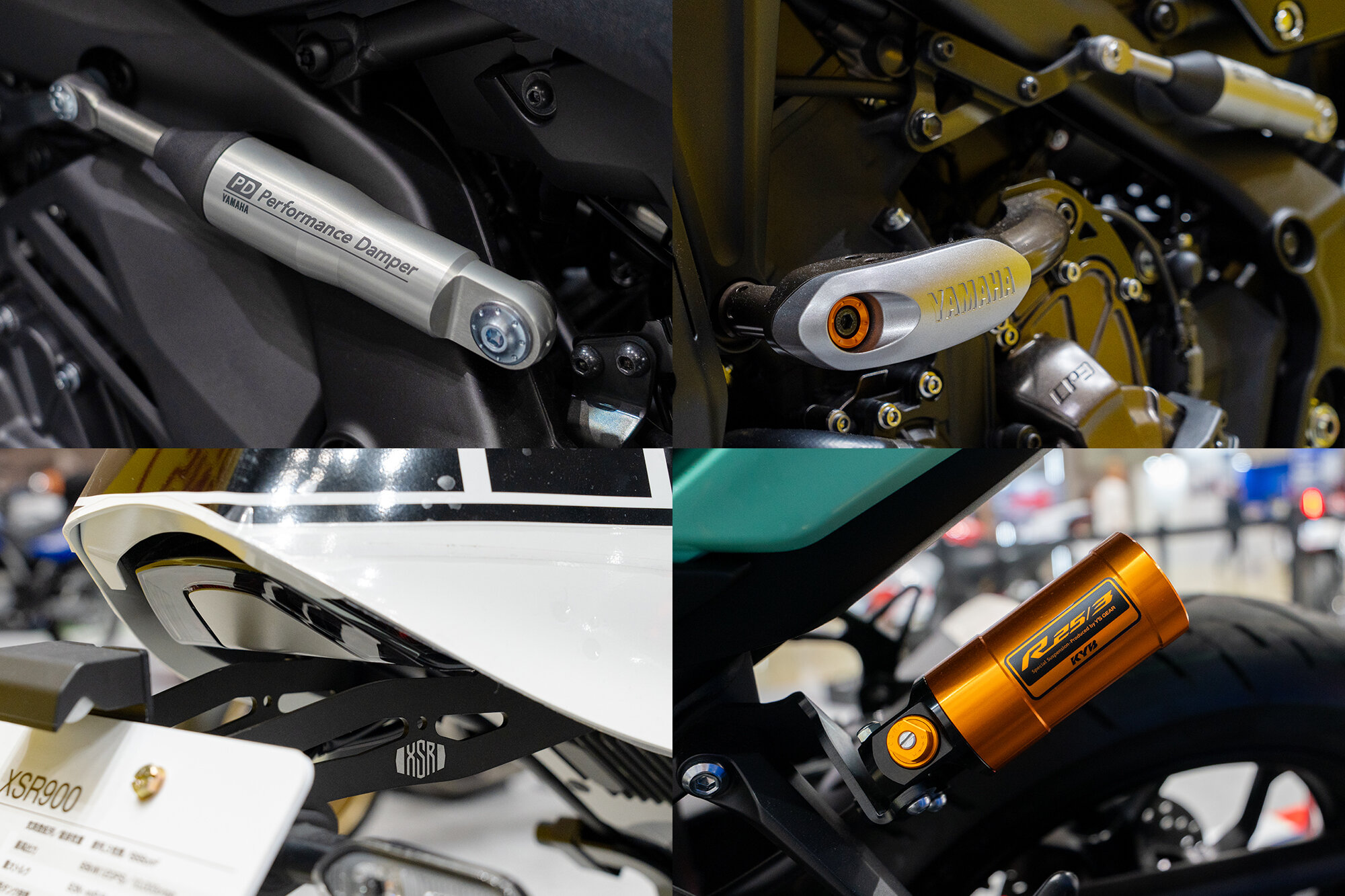 アクセサリーを含めてモデルの魅力を体感いただけるよう展示しておりましたが