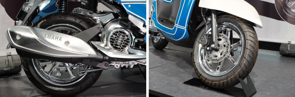 utuさんコラボFazzioは、レトロでカッコいい仕上がり