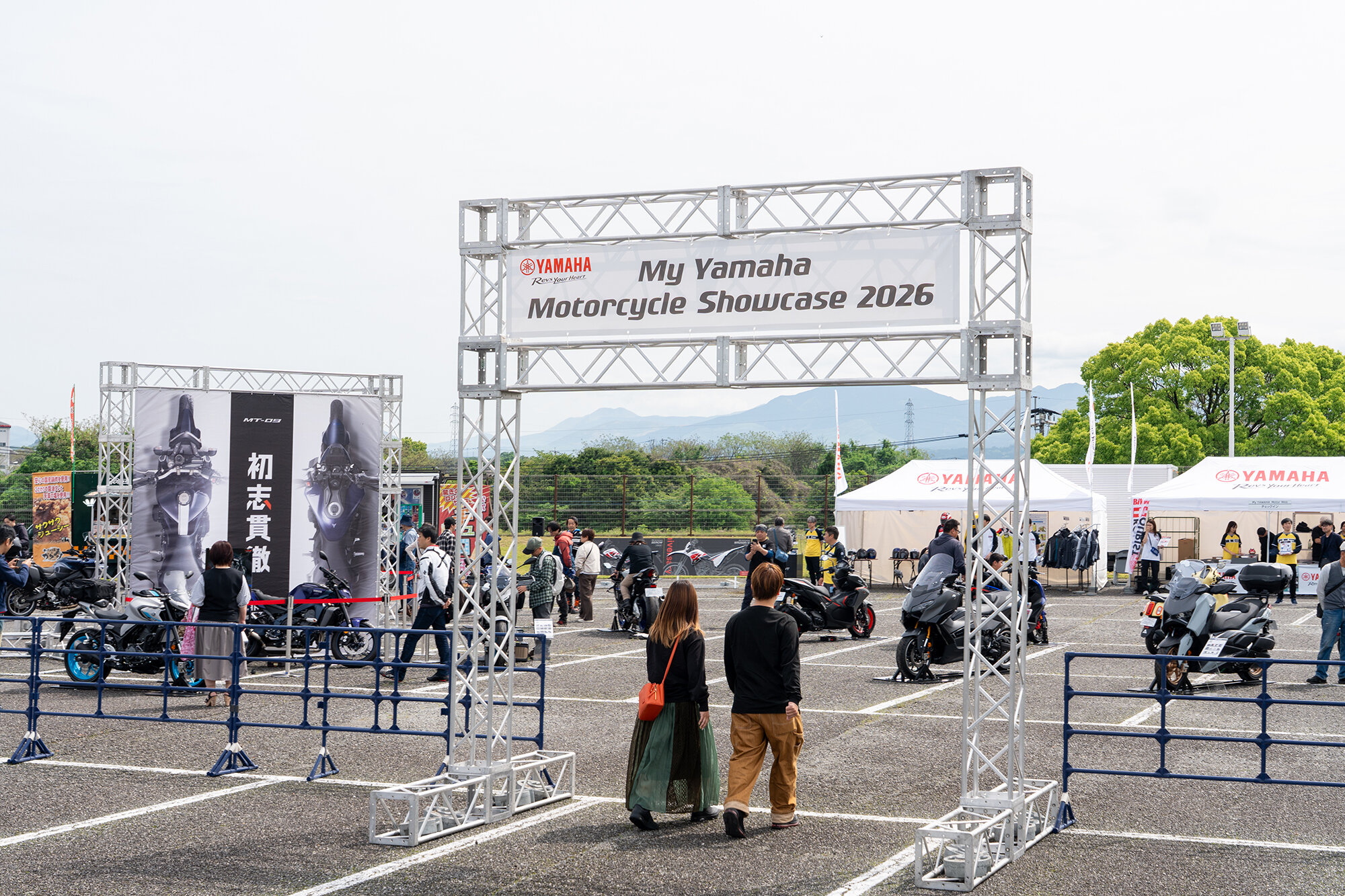先日、モーターサイクルショーの熱狂をそのままに再現した展示イベント「My Yamaha Motorcycle Showcase 2026」を熊本にて開催しました。